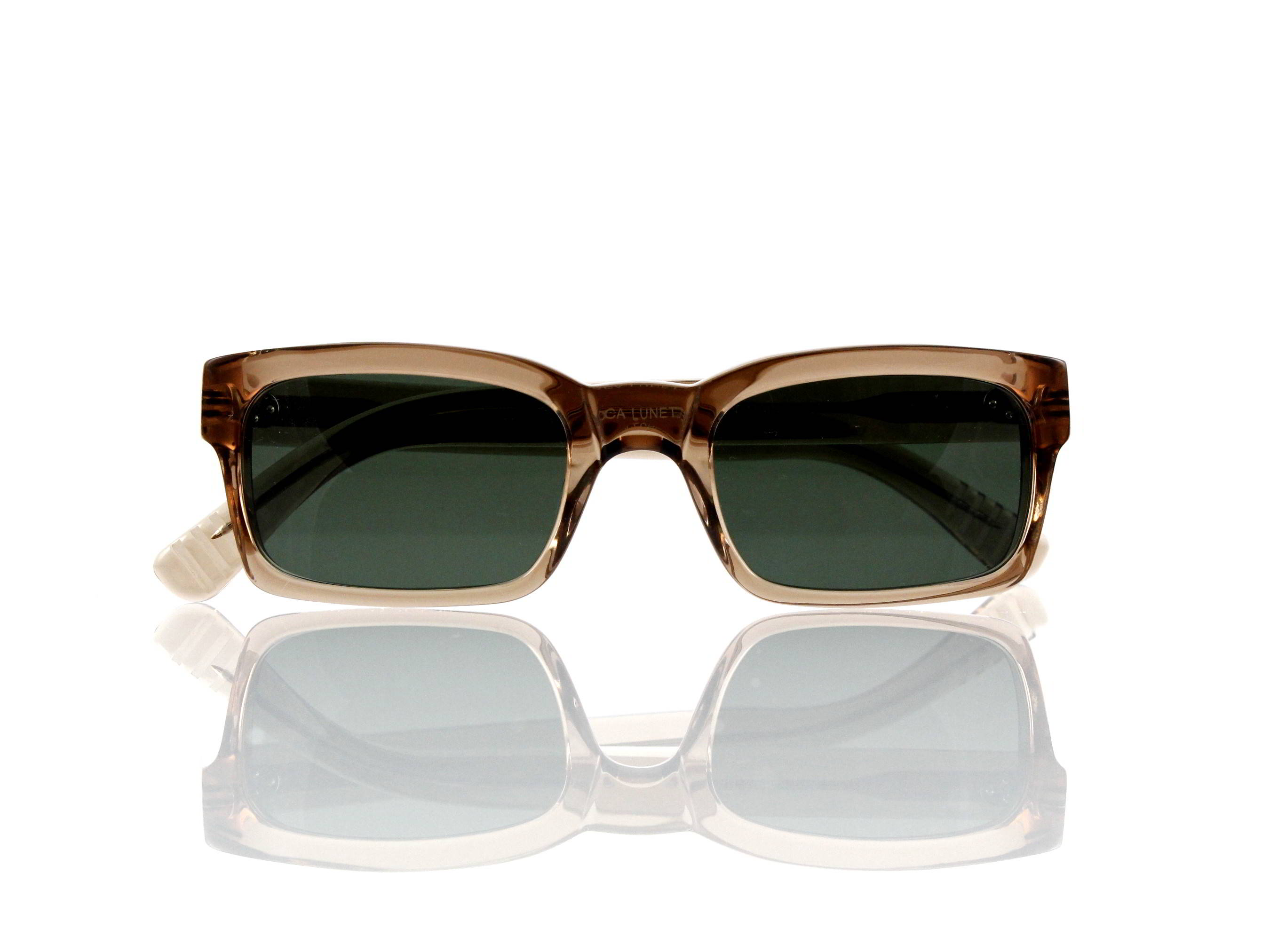 Lesca Lunetier Mod. Bauhaus Sonne Col. 8 Größe 51-19 - 145 mm Kunststoff „Ray Ban“ G 15 graugrün 85%