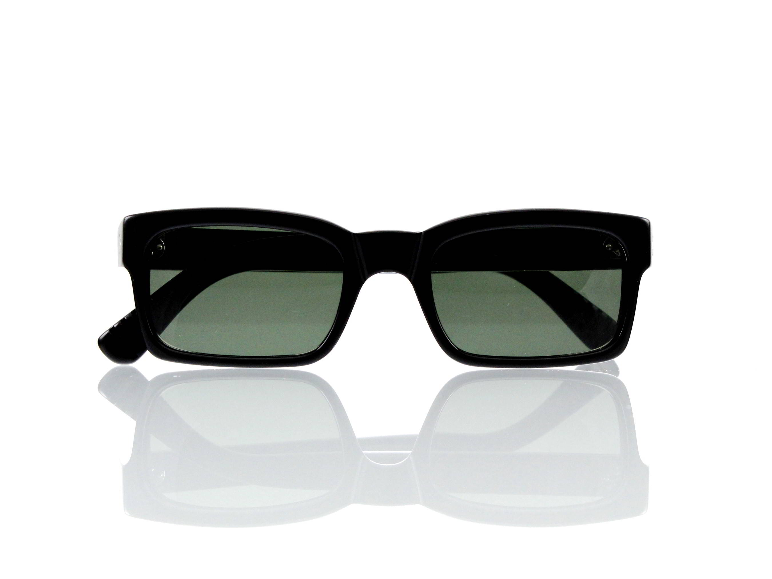 Lesca Lunetier Mod. Bauhaus Sonne Col. 1 Größe 51-19 - 145 mm Kunststoff „Ray Ban“ G 15 graugrün 85%
