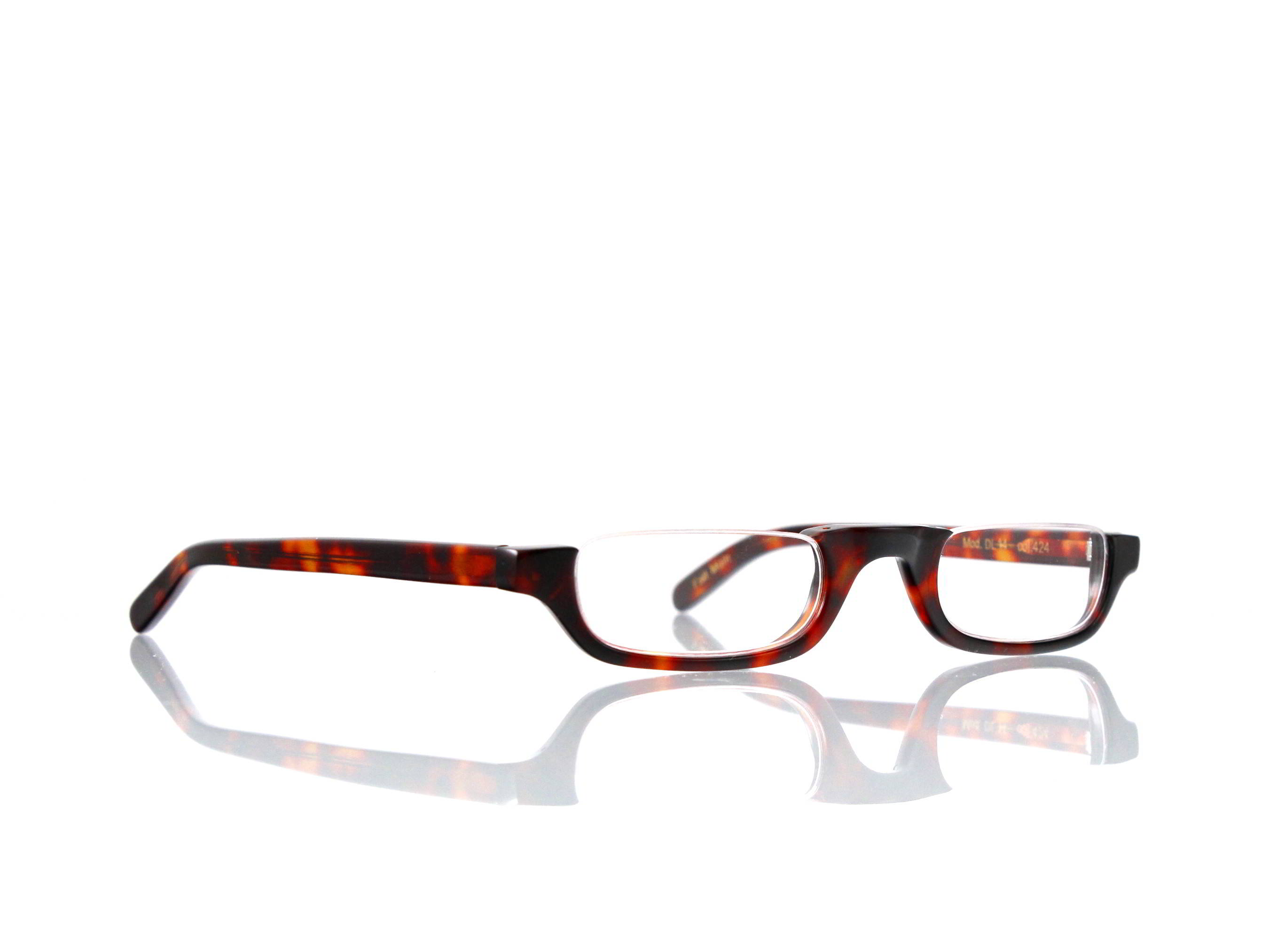 Lesca Lunetier • DL 14 • Col. 424 • Acetat-Halb-Brillen-Fassung