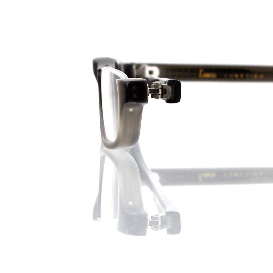 Lesca Lunetier • DL 14 • Col. grey matt • Acetat-Halb-Brillen-Fassung