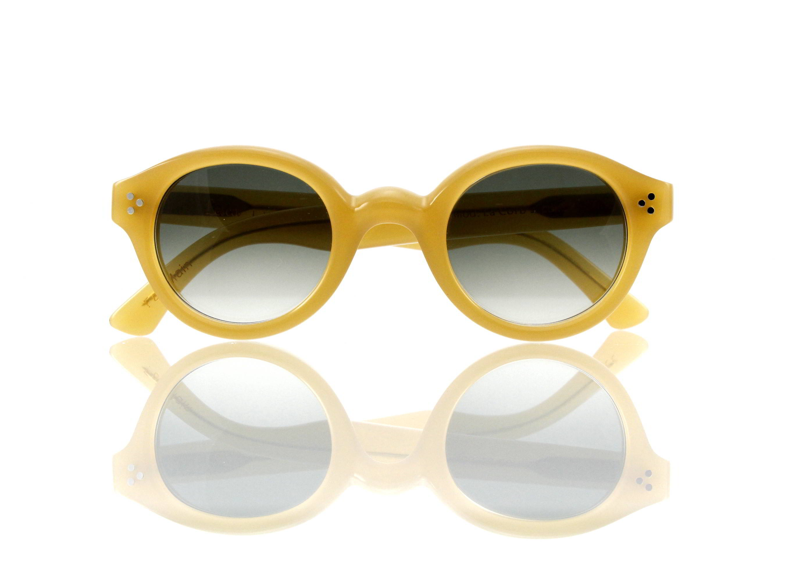 Lesca Lunetier • La Corb's • Sonnenbrille • Col. 17 • Kunststoff graugrün verlauf ~80-20%