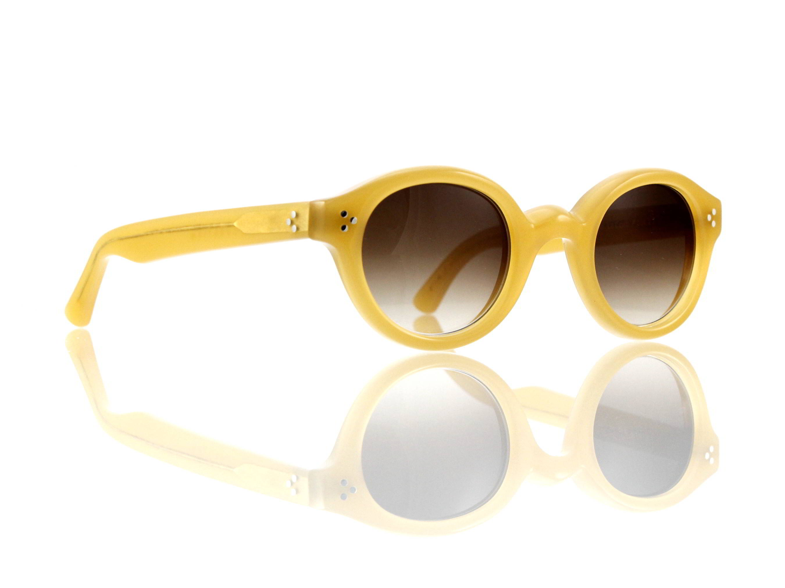 Lesca Lunetier • La Corb's • Sonnenbrille • Col. 17 • Kunststoff braun verlauf ~80-20%
