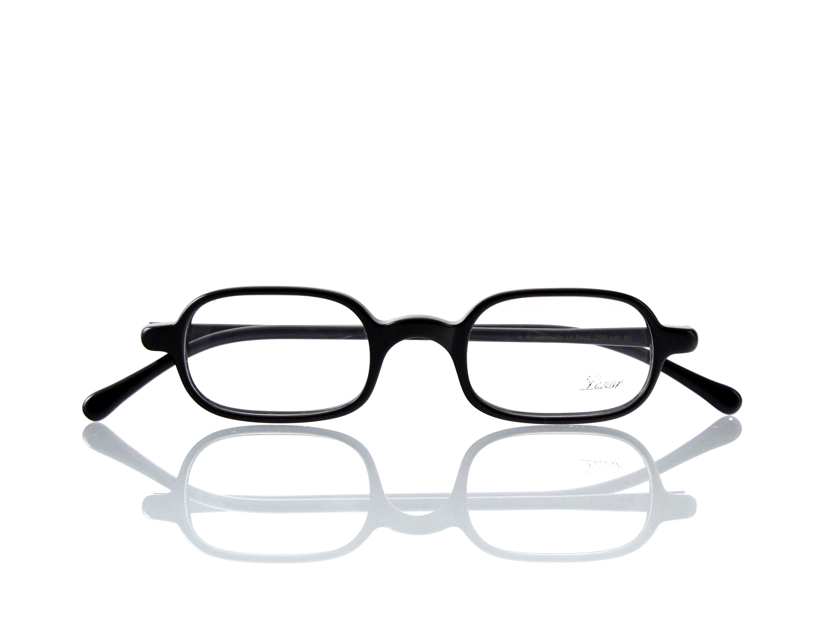 Lunor • Acetat Modell 200 • Col.01 • Größe 42-18 Bügellänge 140 mm