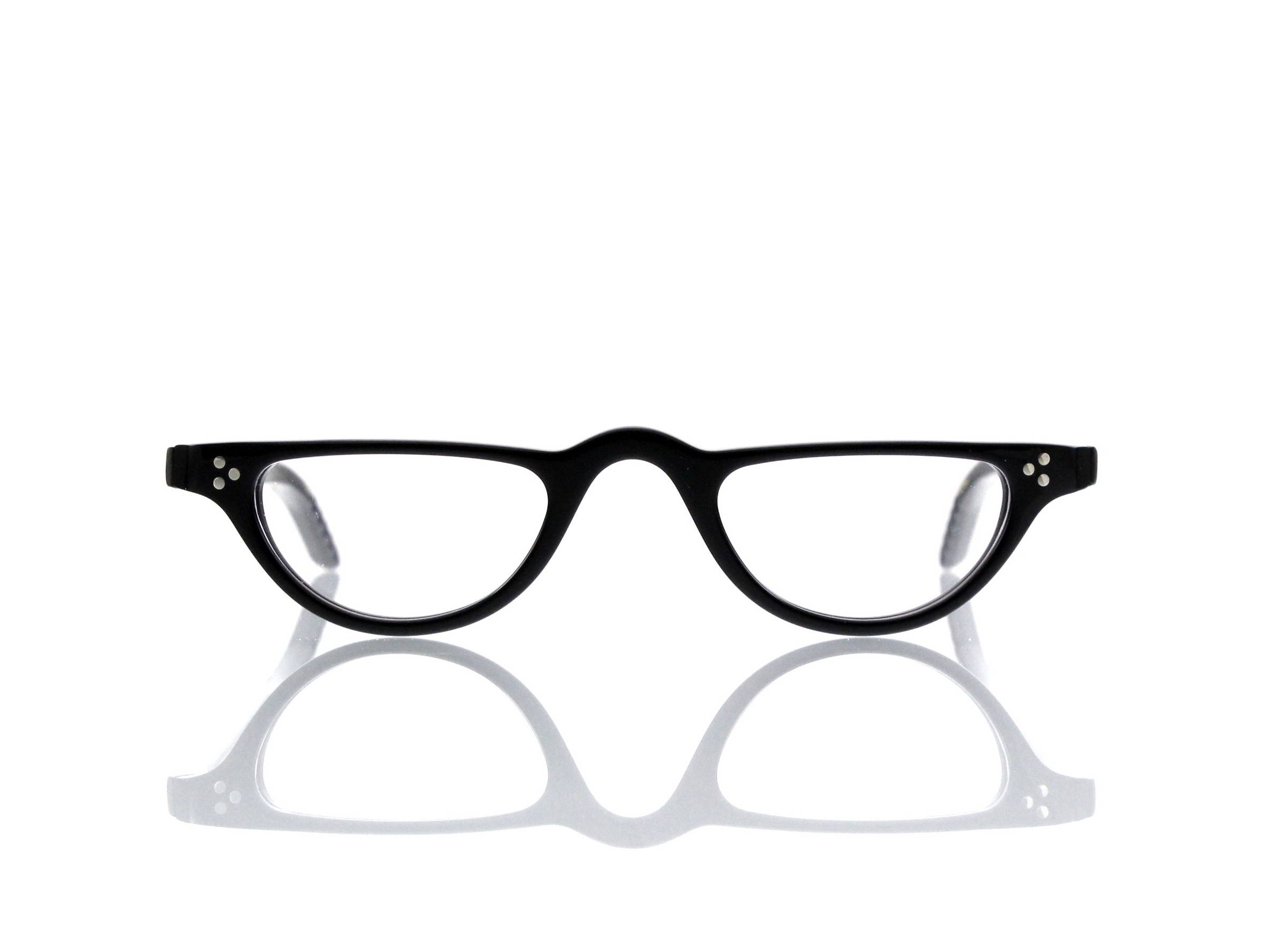 Lesca Lunetier • DL 23 • Col. 5 • Acetat-Halb-Brillen-Fassung