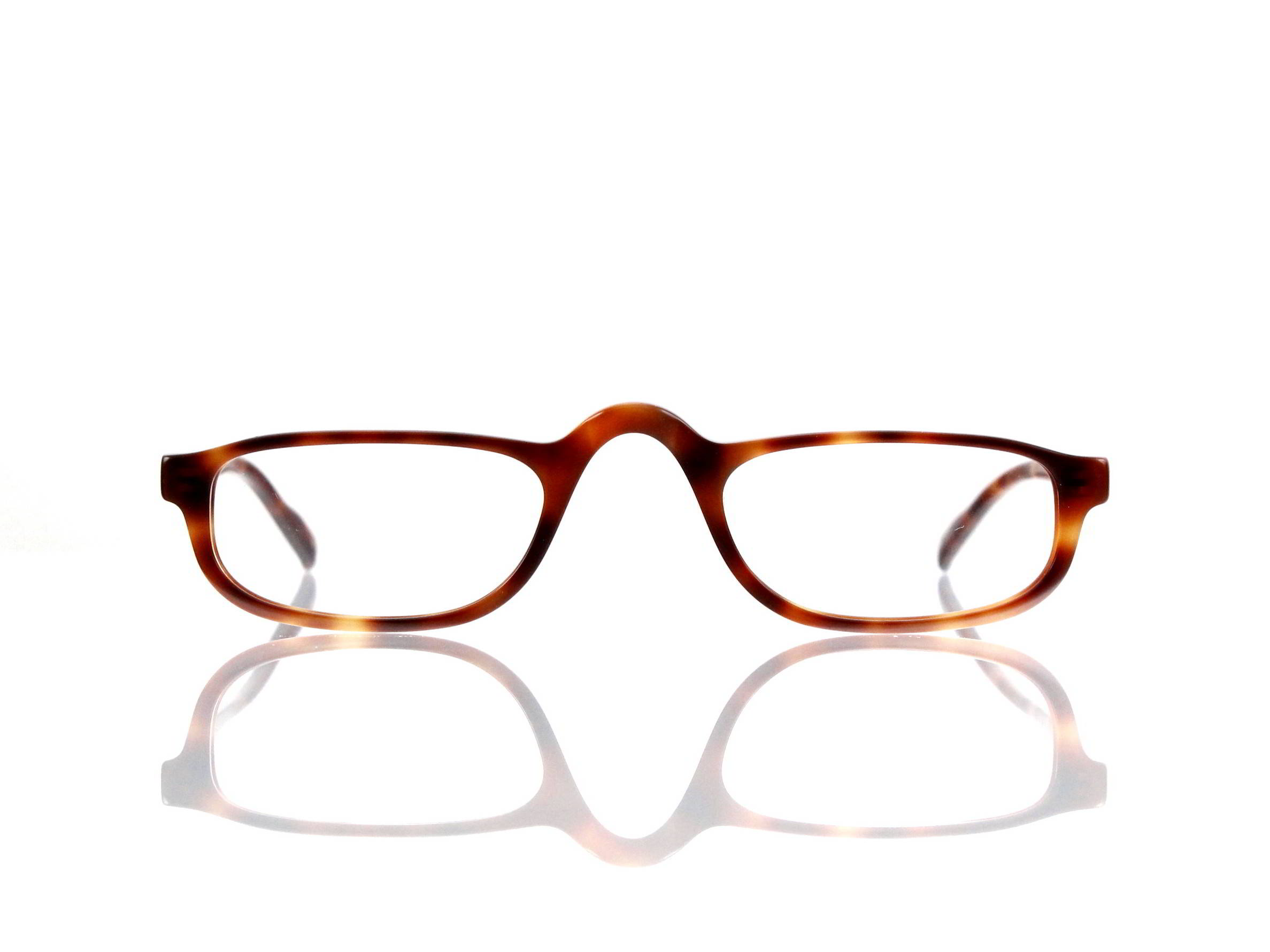 Lesca Lunetier • DL 17 • Col. 036 • Acetat-Halb-Brillen-Fassung