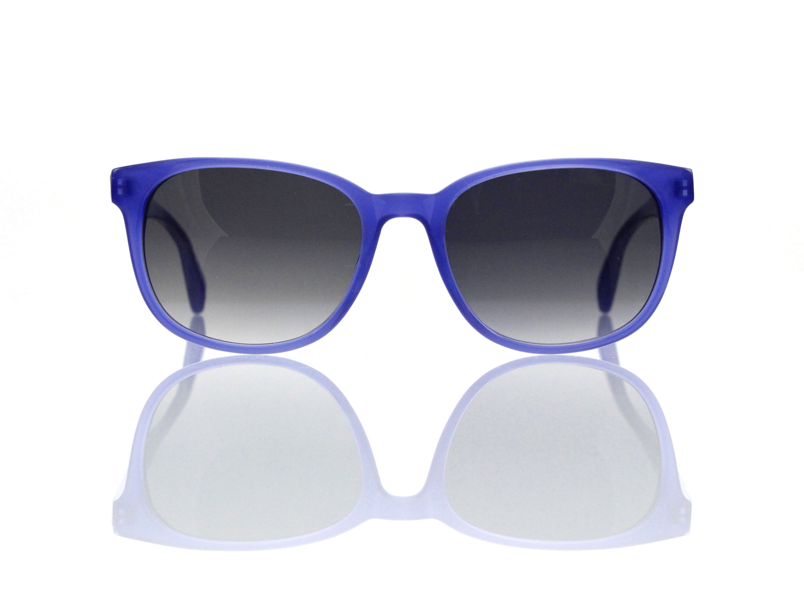 HAMBURG EYEWEAR Rieke Sonne Col.2 Größe 52-18 - 140mm Kunststoff grau verlauf