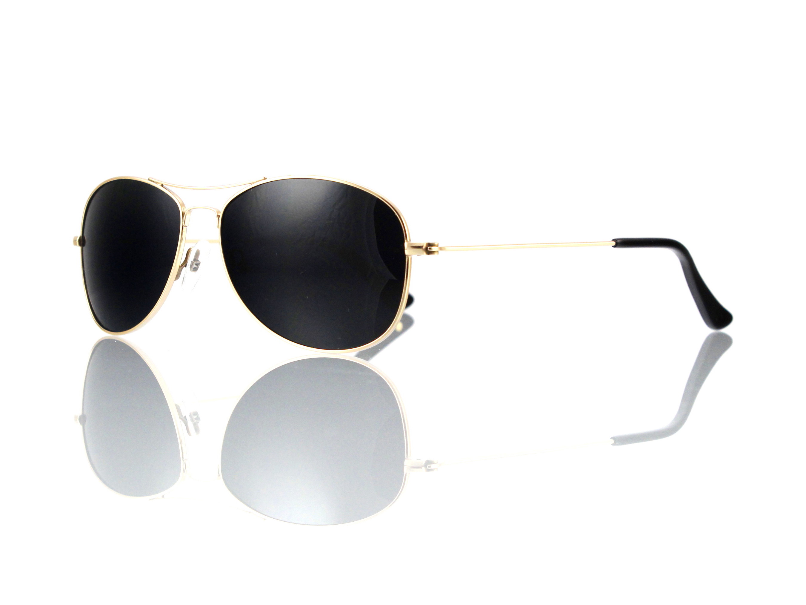 Mod. TT 448 Sonne 56-15 Col. C 1 gold glänzend Gläser grau grün 85% polarisierend Kunststoff