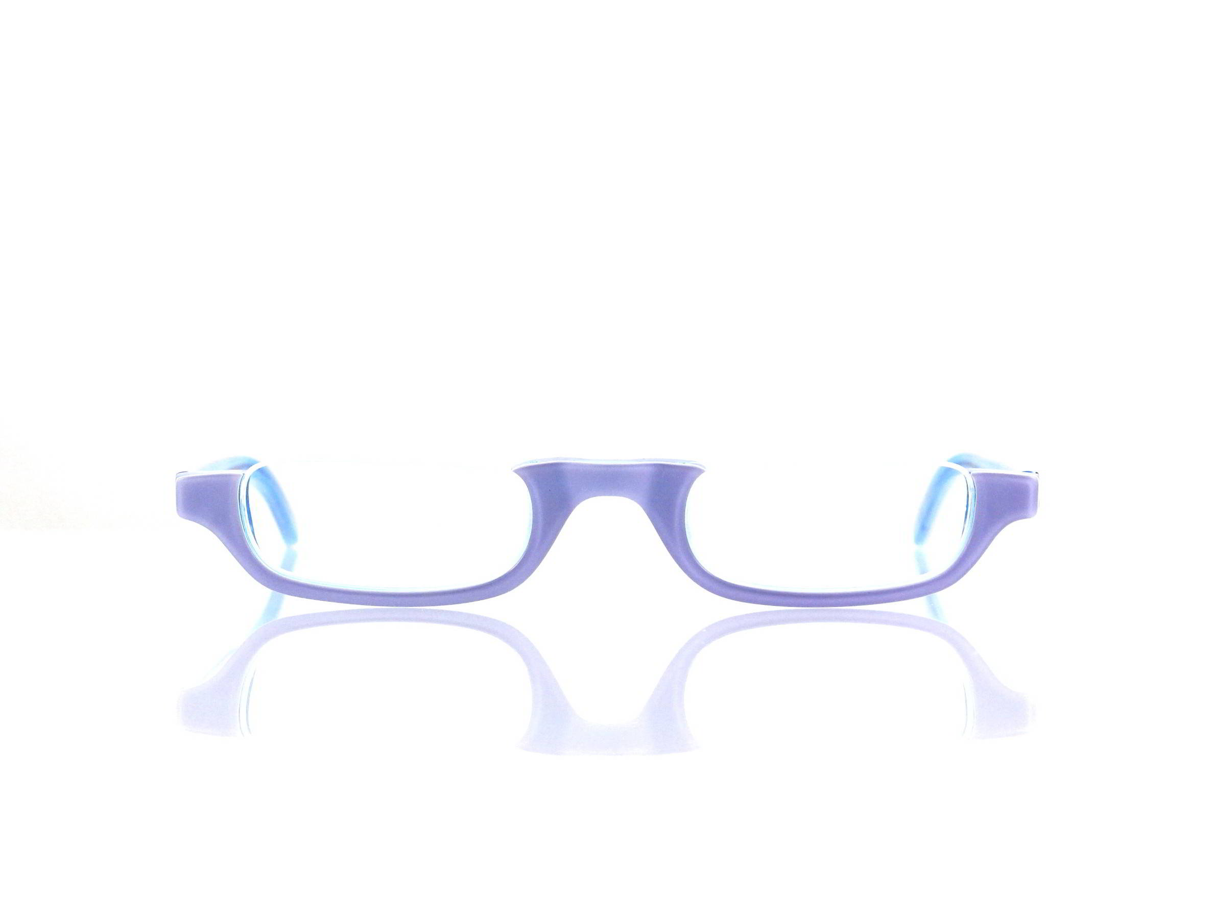 Lesca Lunetier • DL 14 • Col. 040 • Acetat-Halb-Brillen-Fassung