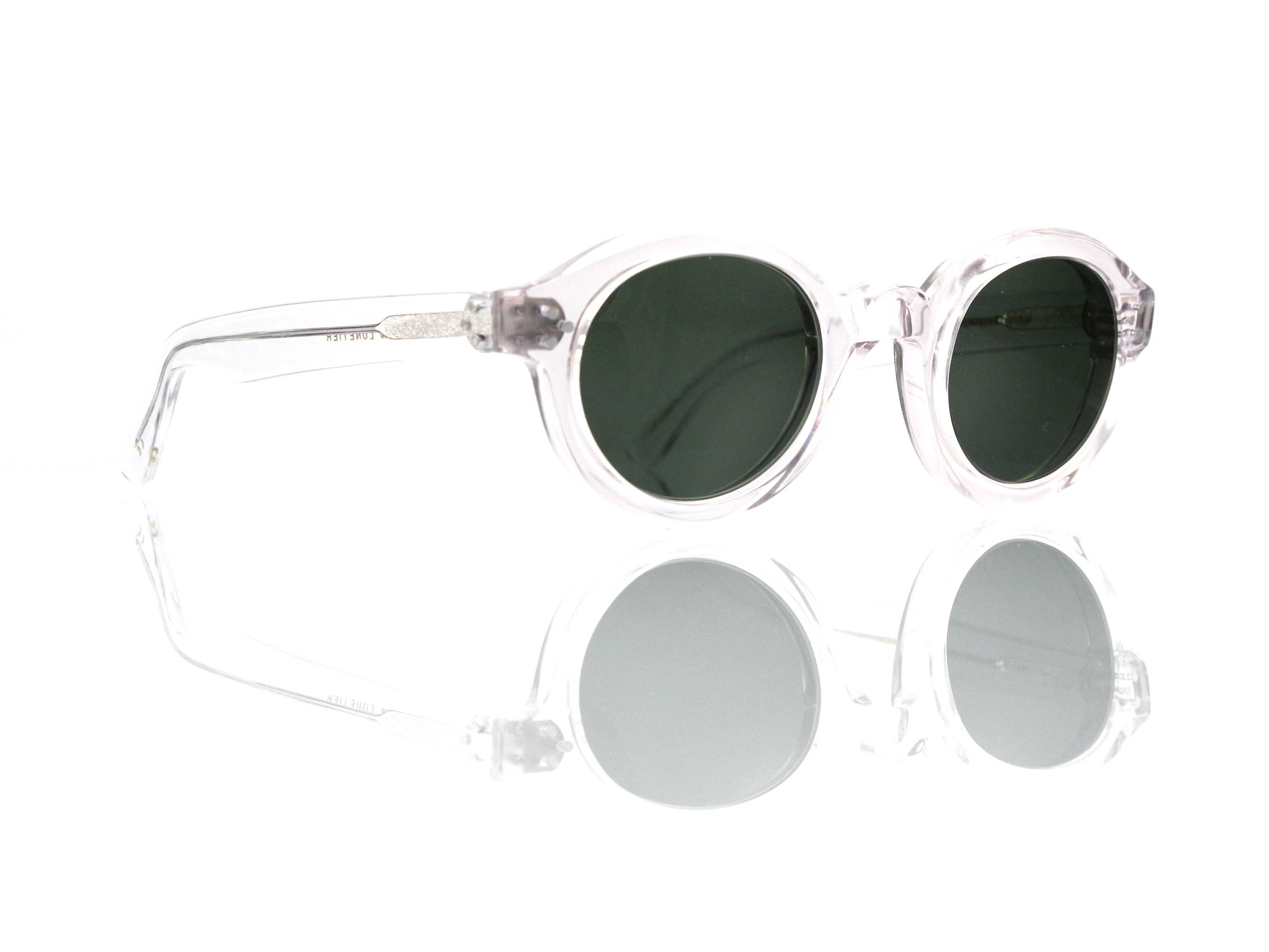 Lesca Lunetier • La Corb's • Sonnenbrille • Col. Crystal • Kunststoff graugrün 85%