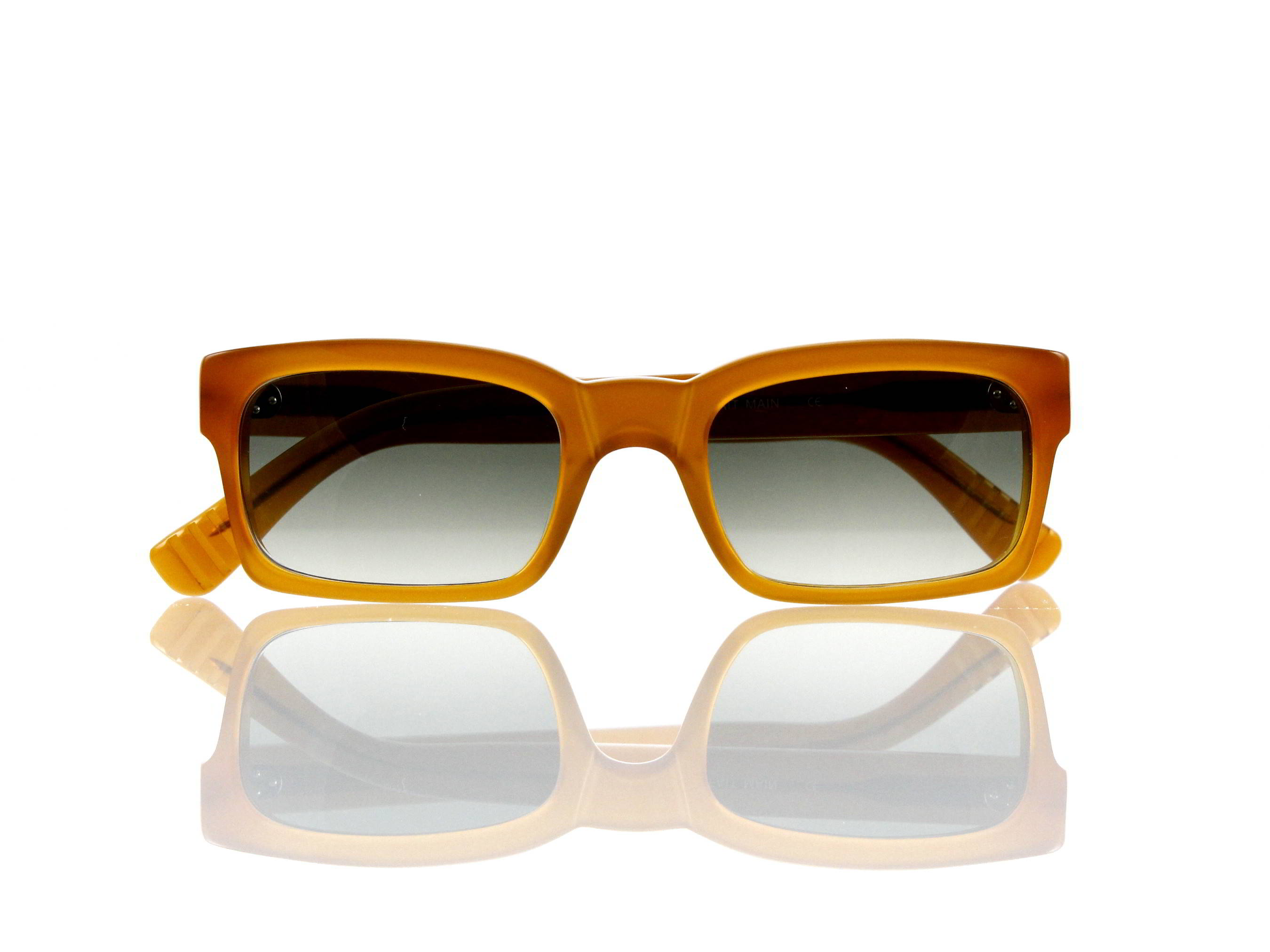 Lesca Lunetier Mod. Bauhaus Sonne Col. 6 Größe 51-19-145mm Kunststoff  graugrün  verlauf