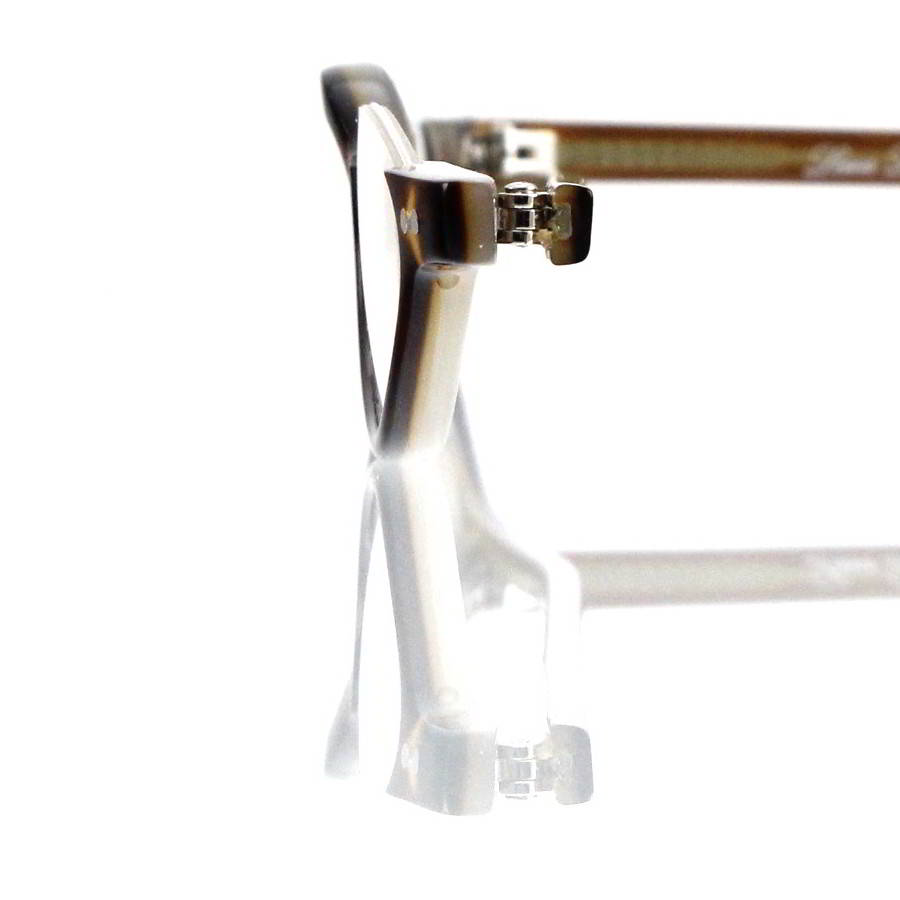 Lesca Lunetier • DL 9 • Col. 252 • Acetat-Halb-Brillen-Fassung