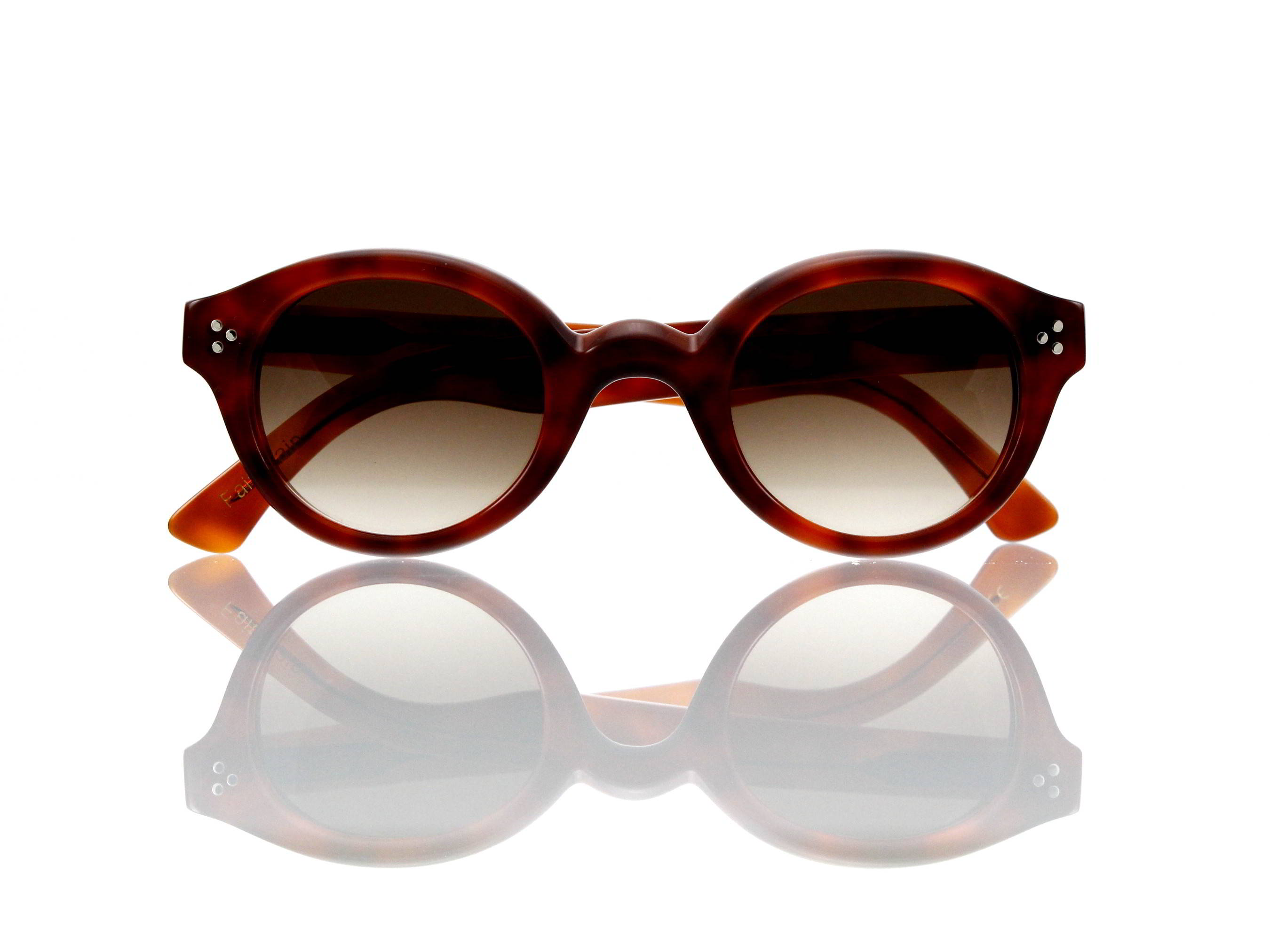Lesca Lunetier • La Corb's • Sonnenbrille • Col. 053 • Kunststoff braun verlauf ~80-20%