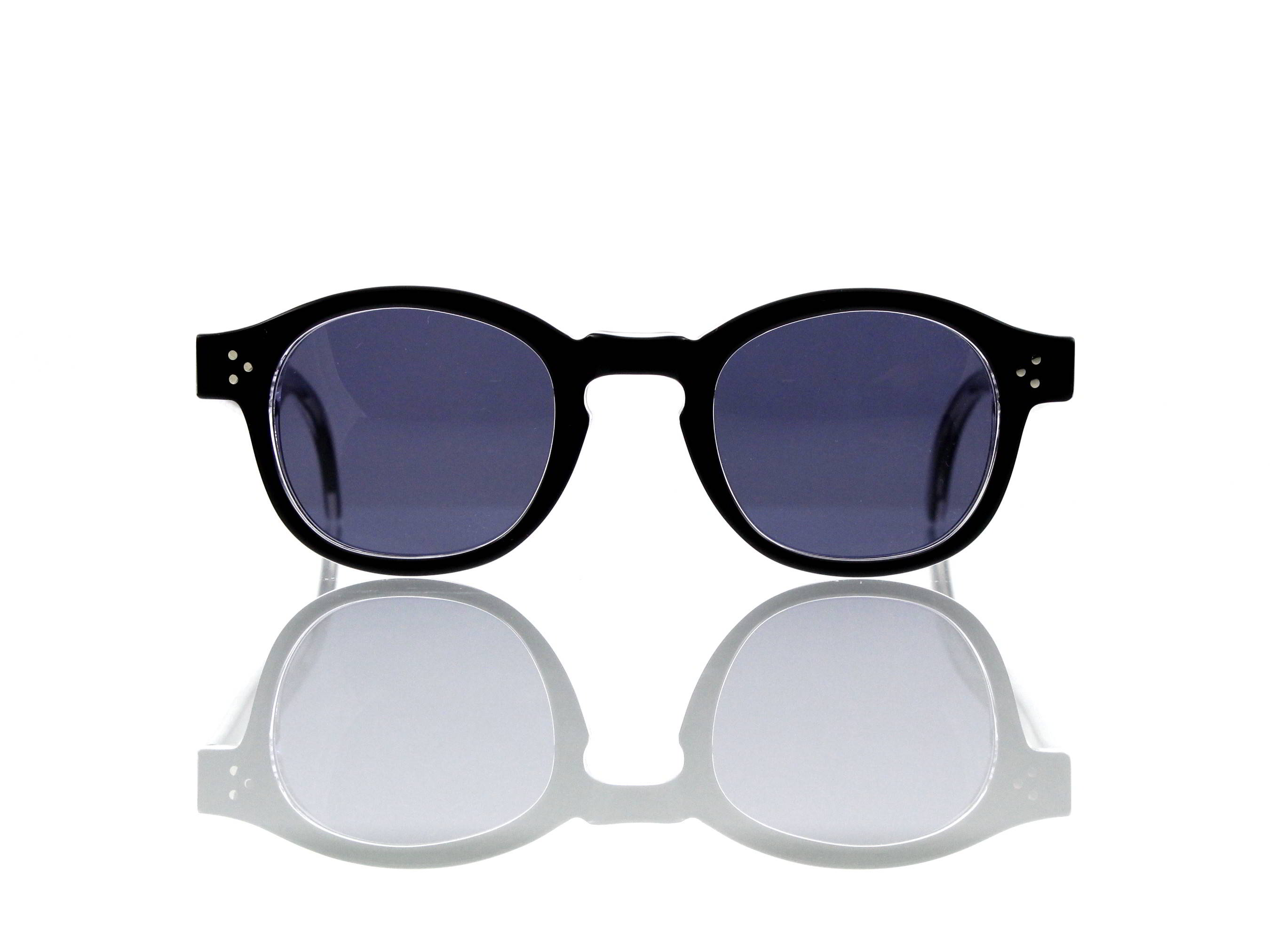 Lesca Lunetier Mod. P.080 Sonne Col. C.160 Größe 44-22 - 145mm Kunststoff blaugrau 85%