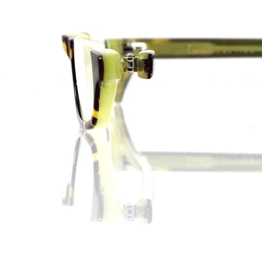 Lesca Lunetier • DL 14 • Col. 544 • Acetat-Halb-Brillen-Fassung