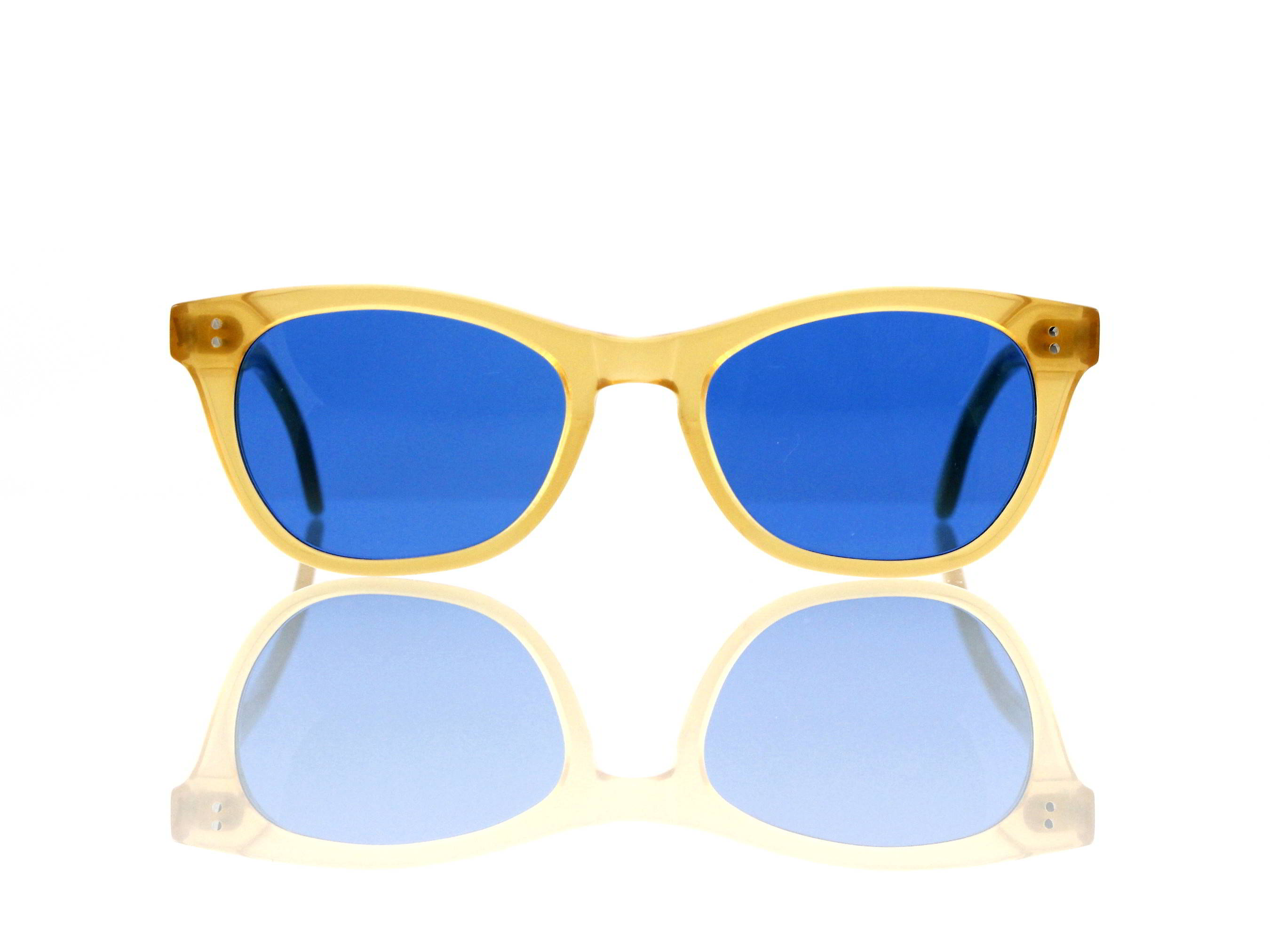 Lesca Lunetier Mod. Mathieu Sonne Col. M. 286 Größe 50-22 -145mm Kunststoff blau 70%