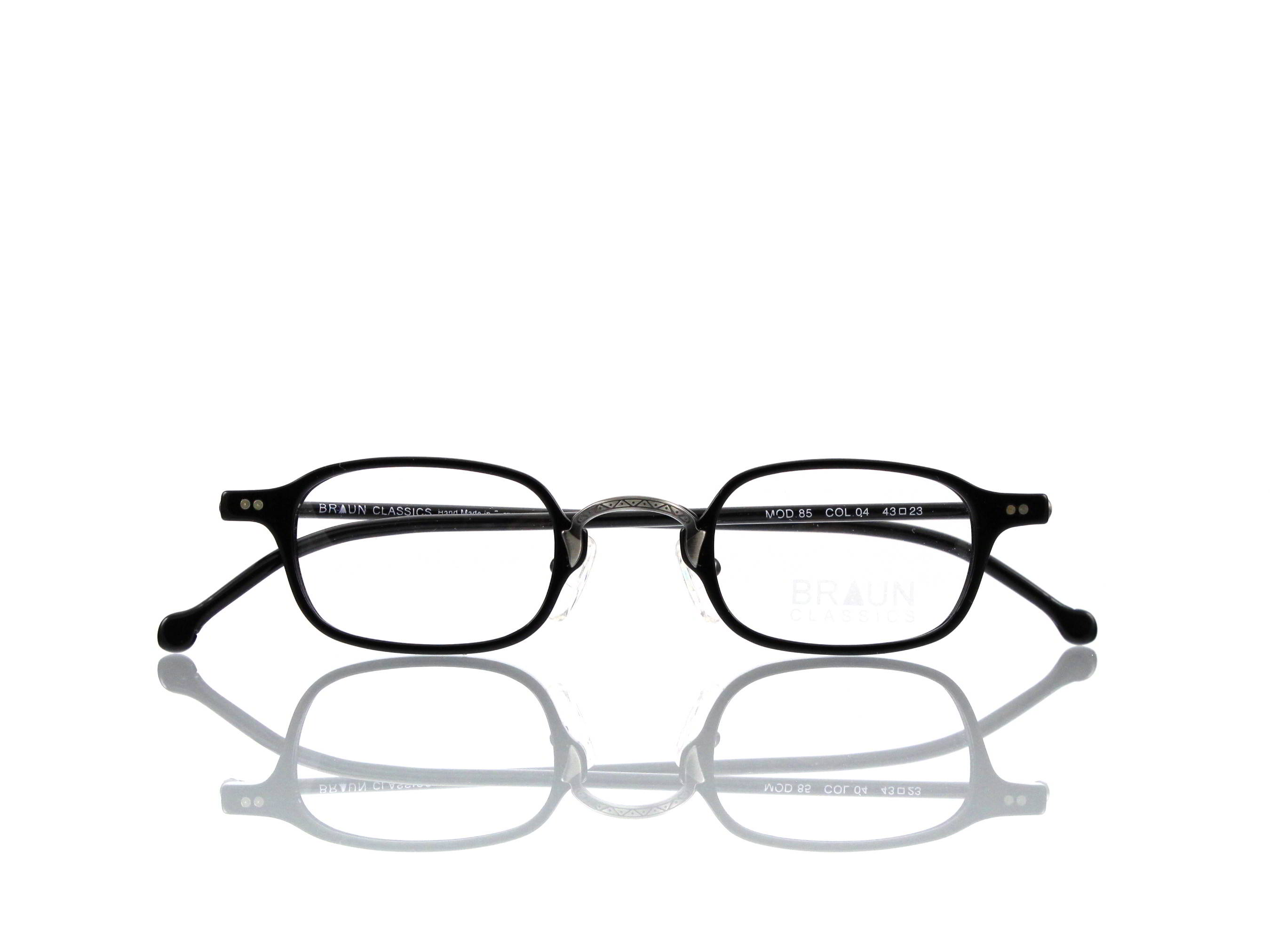 Braun Classics • Acetat • Modell 85 • F 4 • Größe 43-23-145 mm