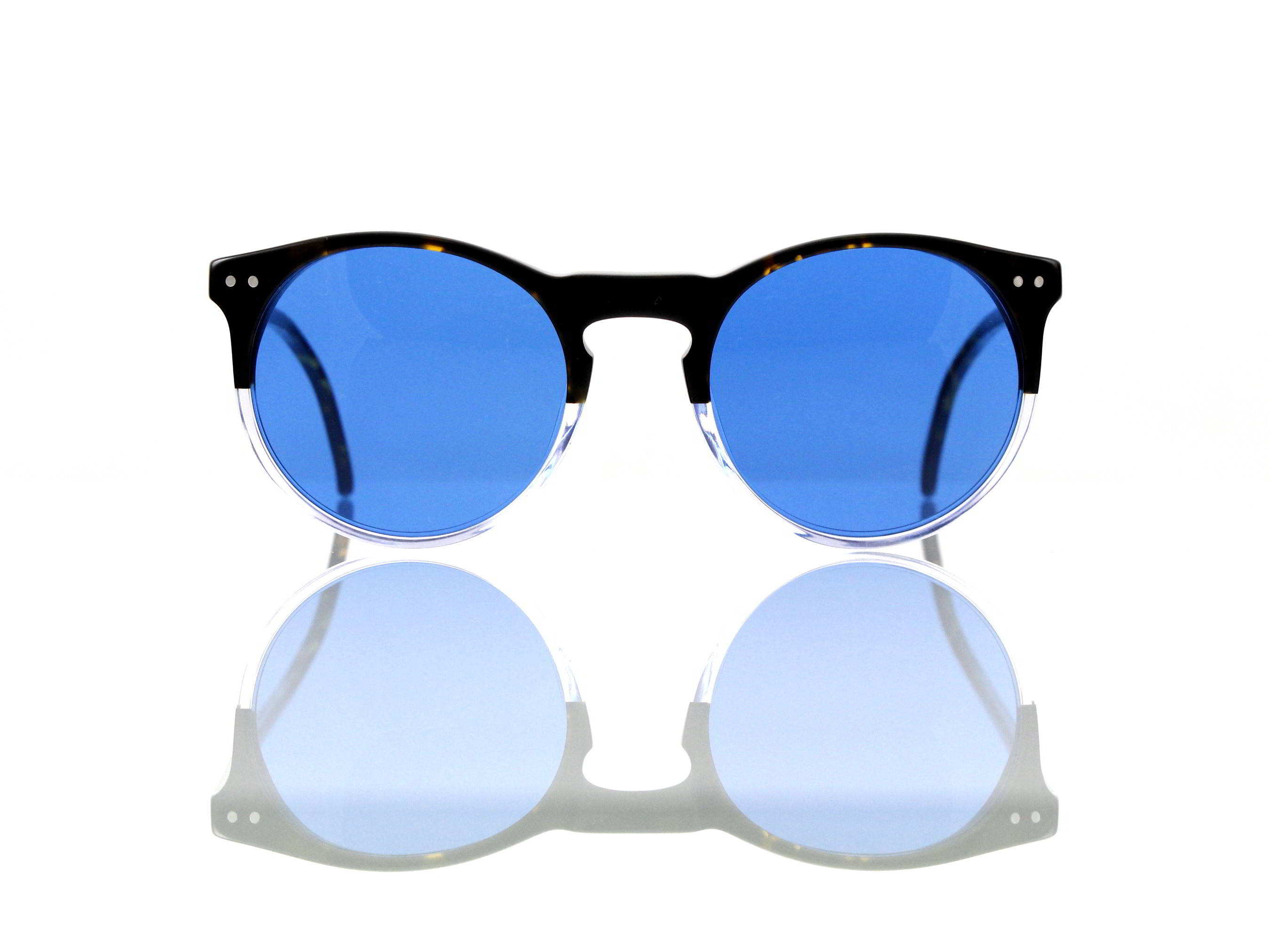 Lesca Lunetier Mod. P 9 Sonne Col. 11 Größe 50-22 - 145 mm Kunststoff blau 70%