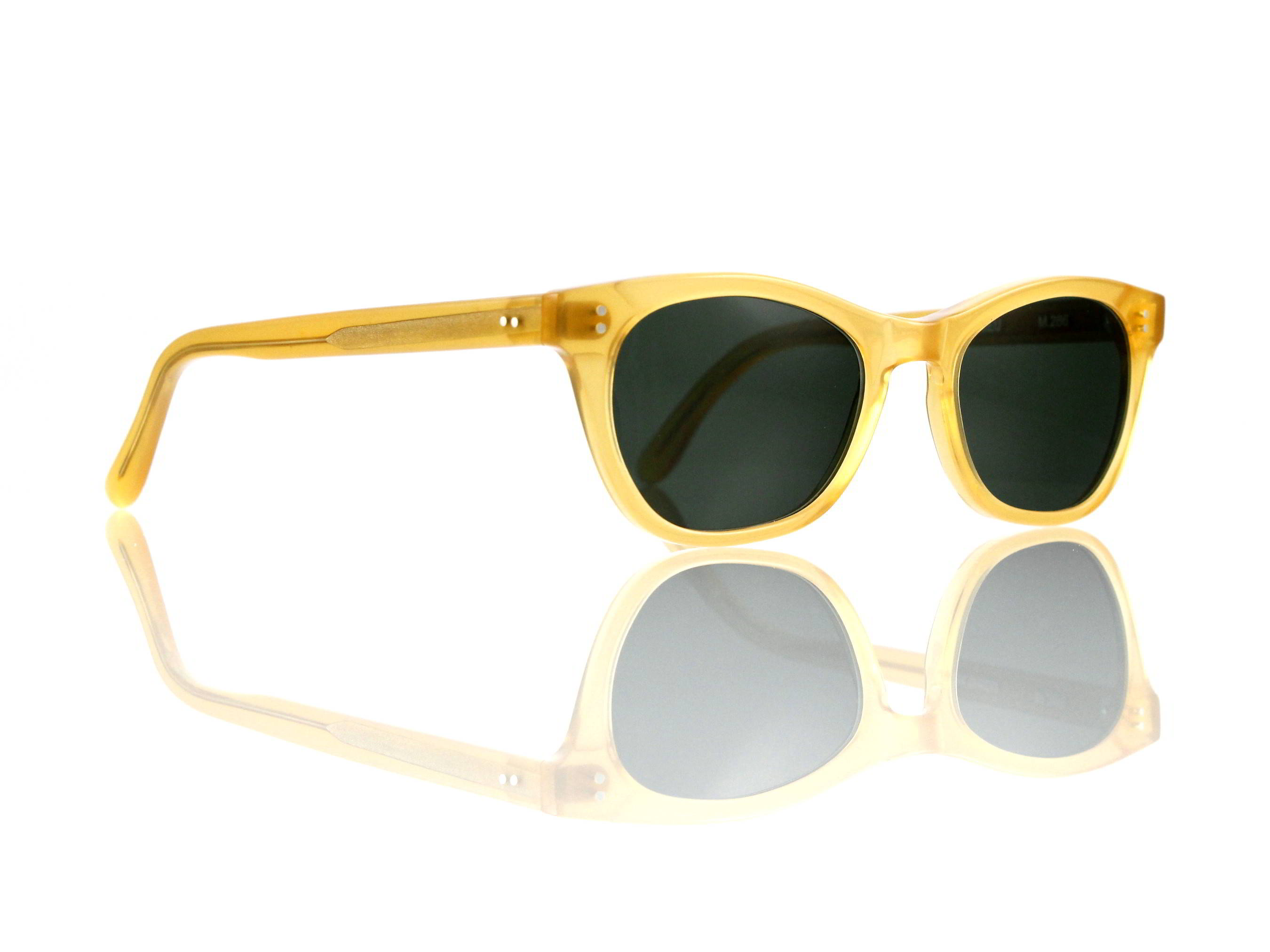 Lesca Lunetier Mod. Mathieu Sonne Col. M. 286 Größe 50-22 -145mm Kunststoff  „Ray Ban“ G 15 graugrün