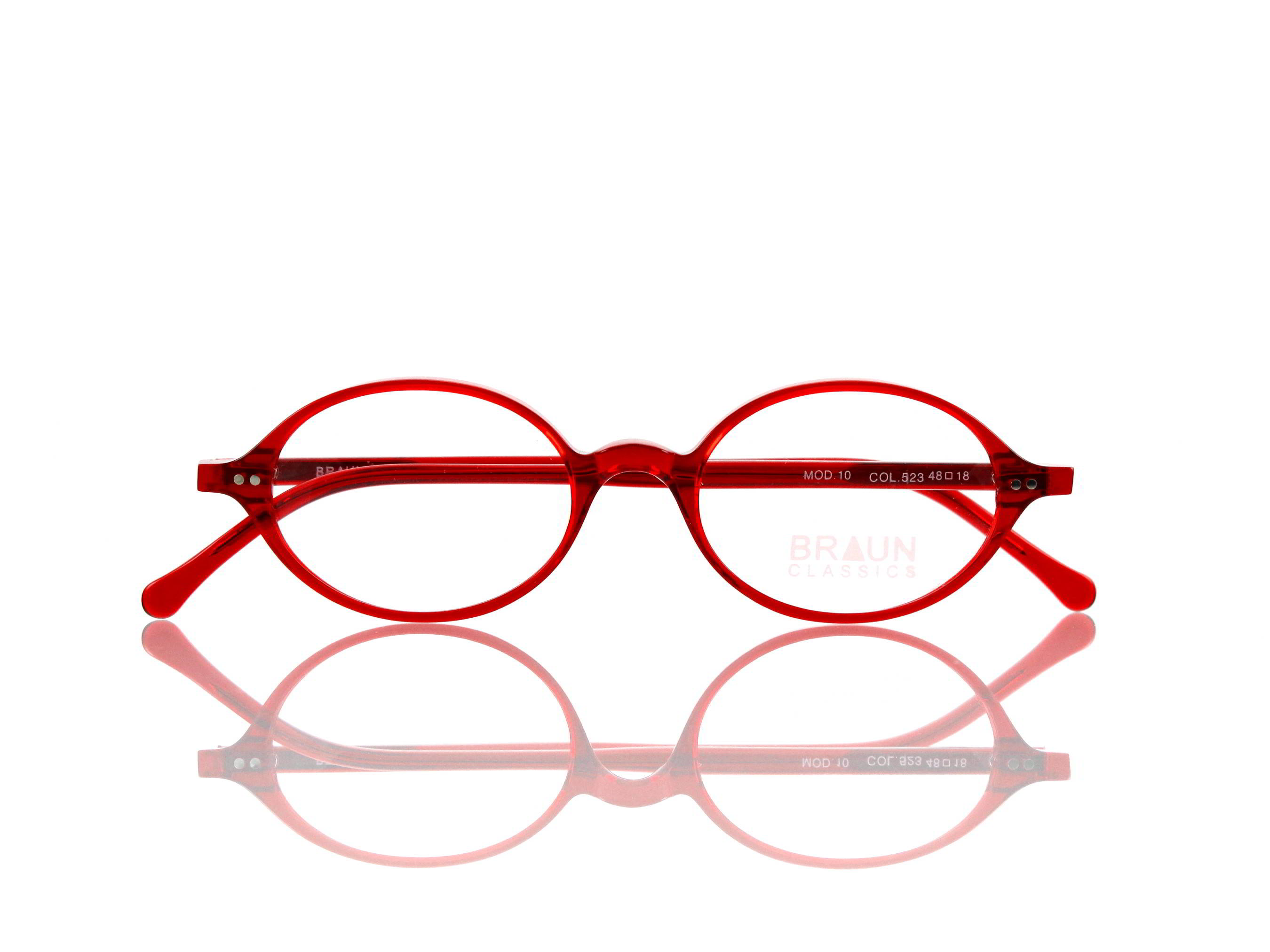 Braun Classics • Acetat • Modell 10 • F 523 • Größe 48-18-145 mm