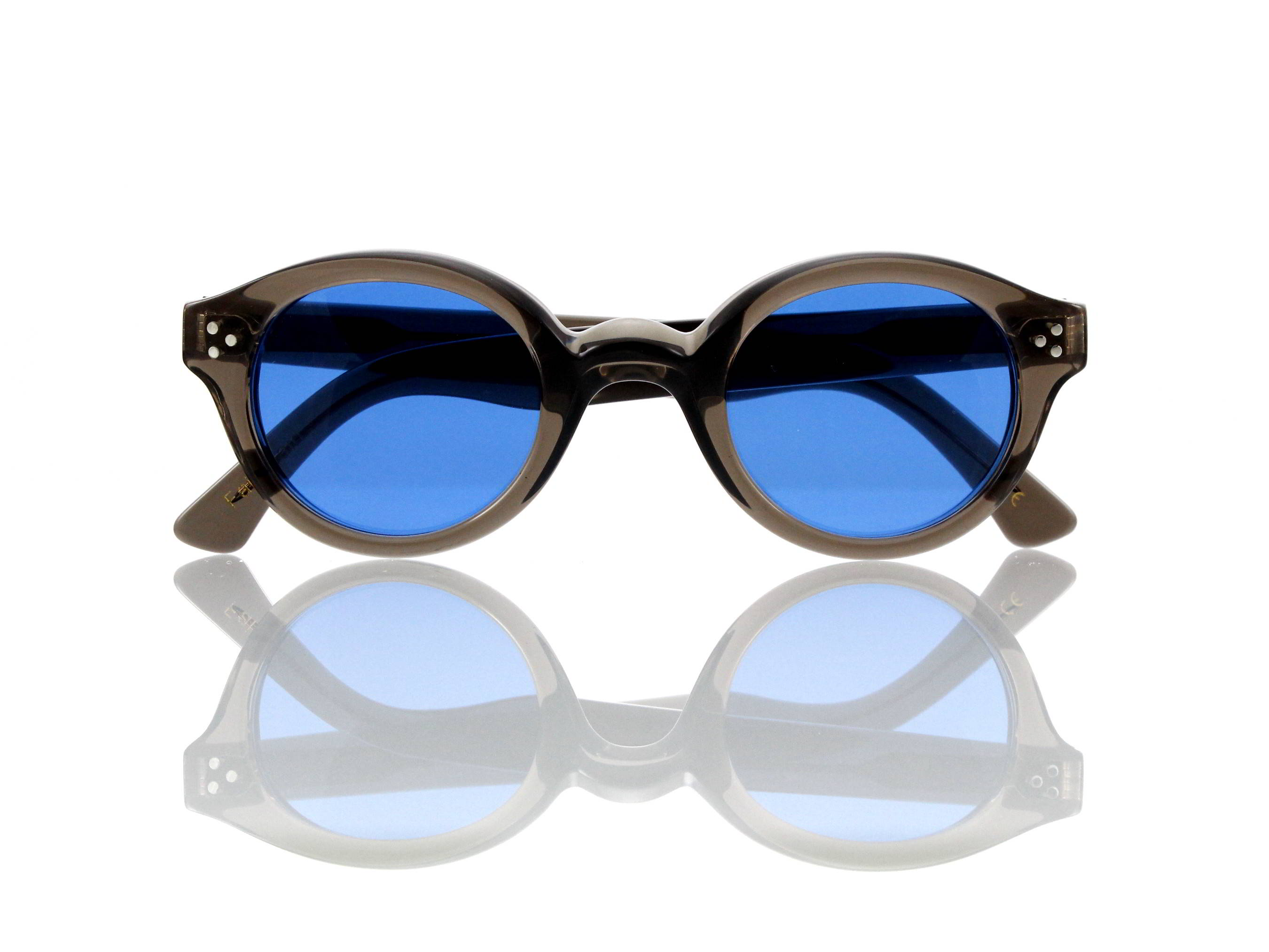 Lesca Lunetier • La Corb's • Sonnenbrille • Col. Grey • Kunststoff blau 70%