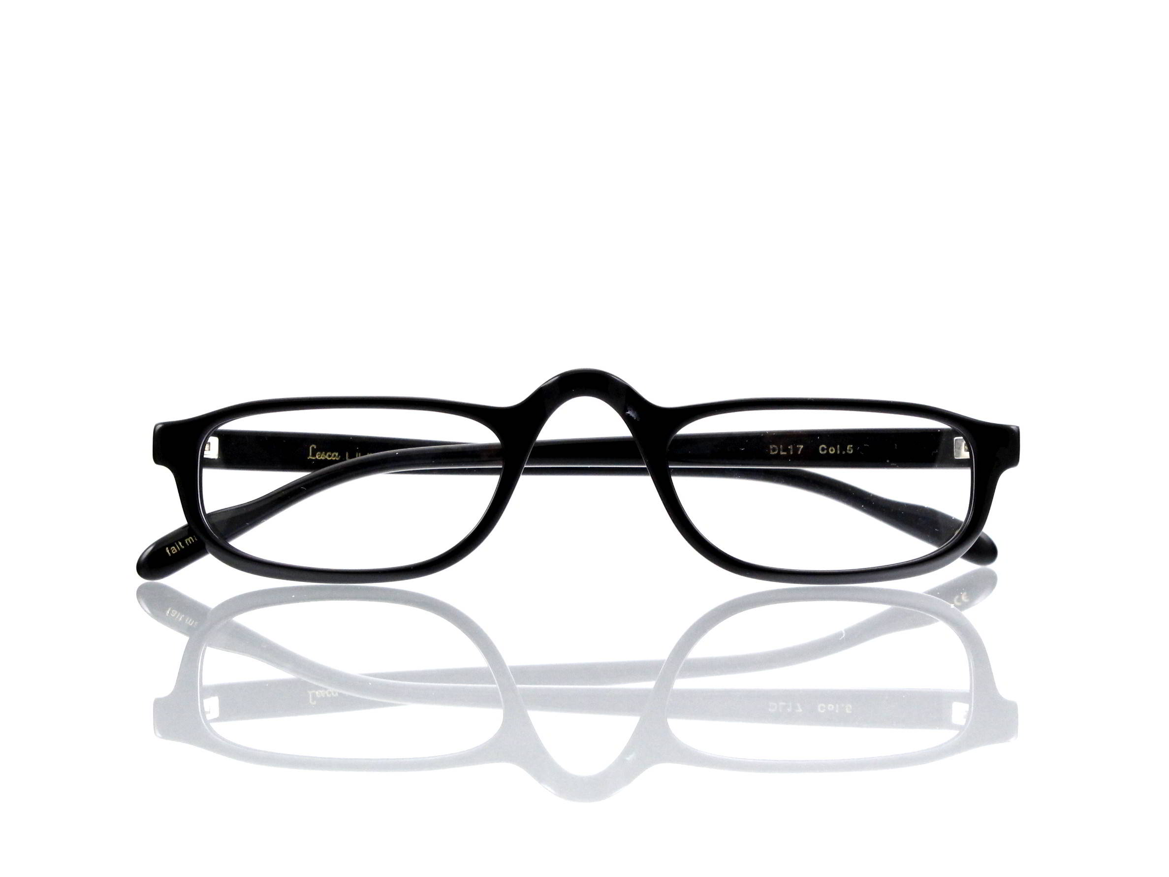 Lesca Lunetier • DL 17 • Col. 5 • Acetat-Halb-Brillen-Fassung