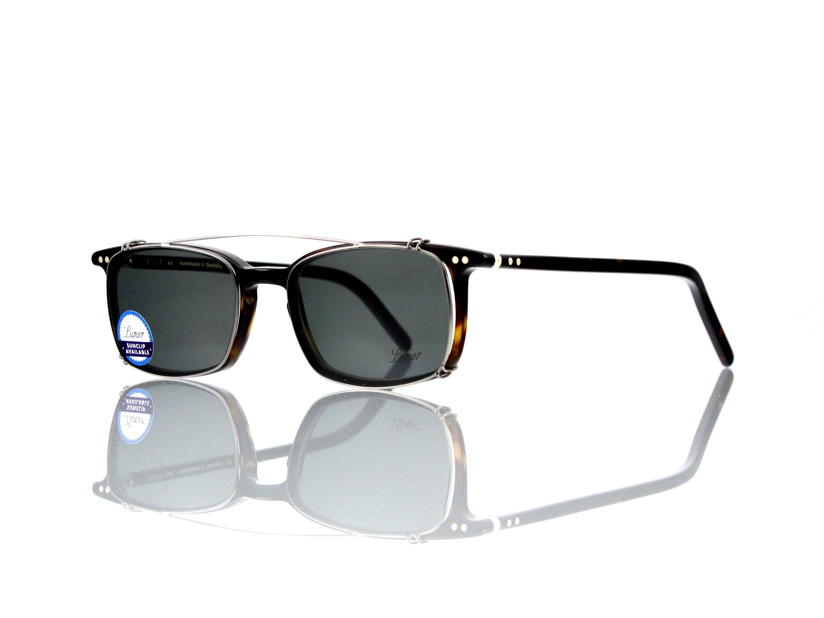 Lunor • CLIP-ON 232 • AS • Sonnen-Schutz-Clip-On aus Edelstahl 100% UV Schutz • Filterkategorie 3