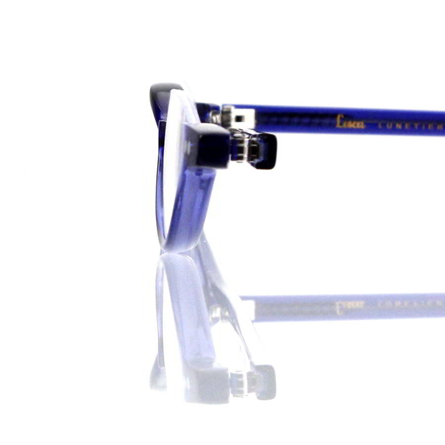 Lesca Lunetier • DL 9 • Col. 5070 • Acetat-Halb-Brillen-Fassung