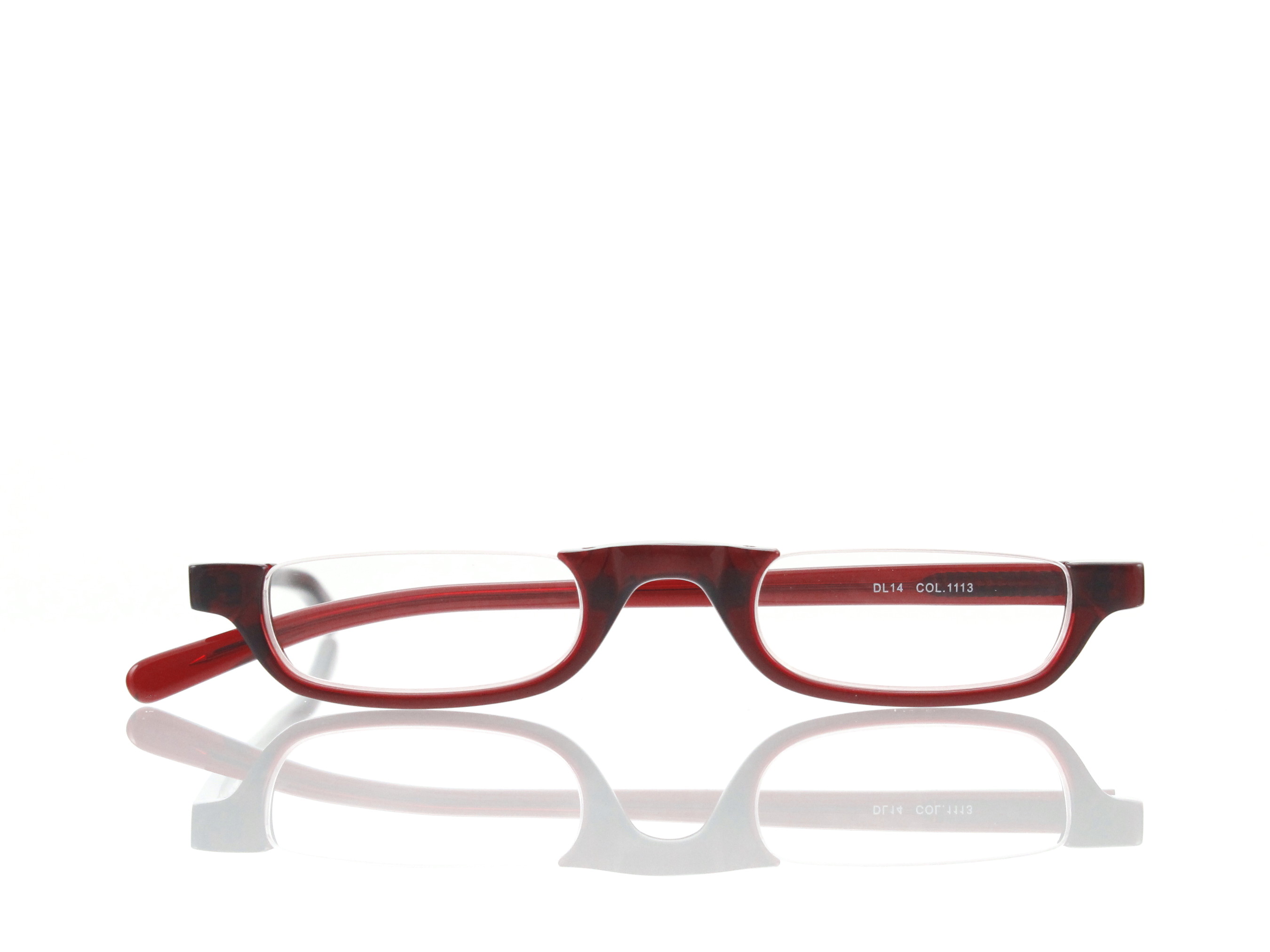 Lesca Lunetier • DL 14 • Col. 1113 • Acetat-Halb-Brillen-Fassung