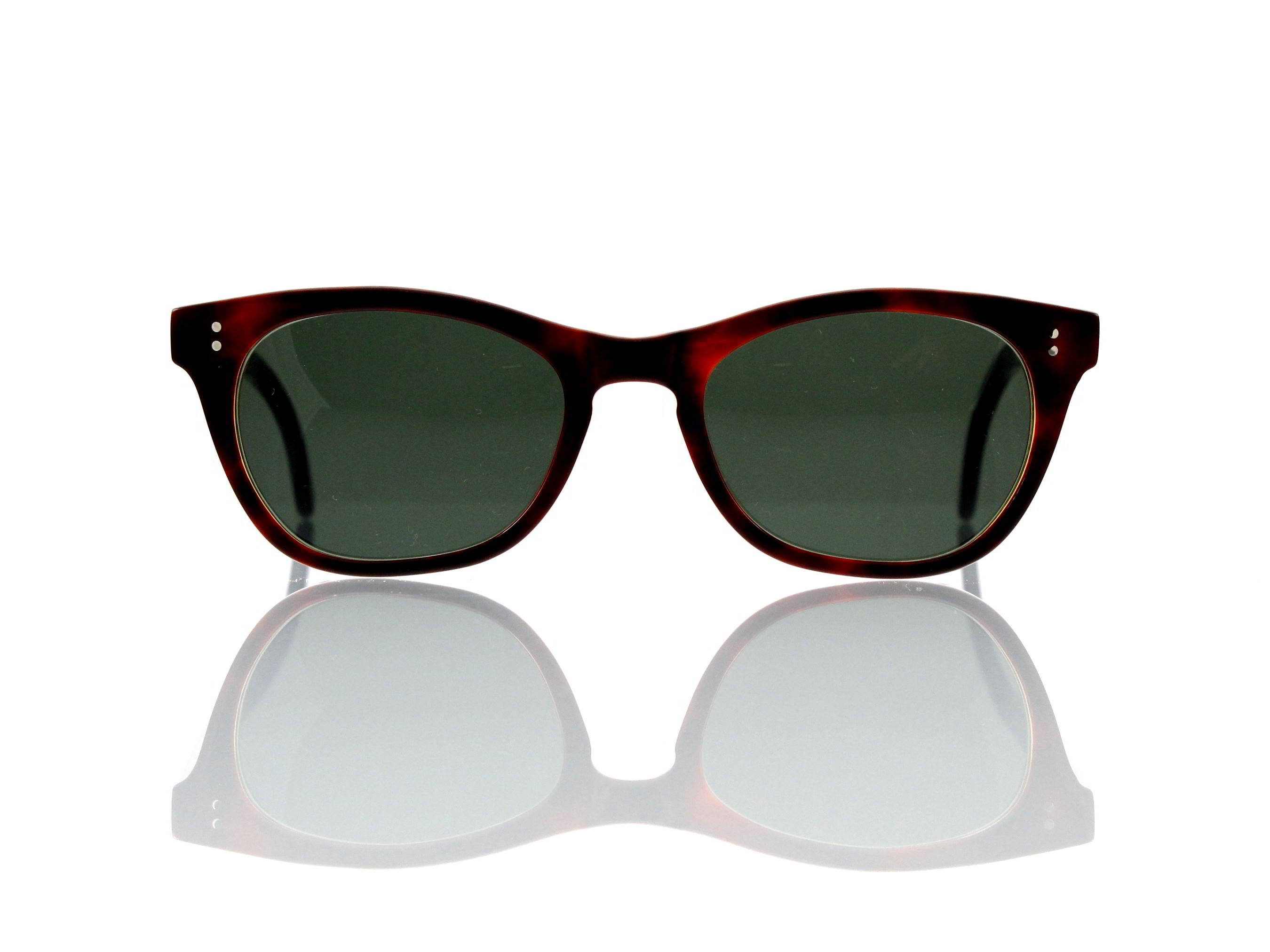 Lesca Lunetier Mod. Mathieu Sonne Col. M. 201 Größe 50-22 -145mm Kunststoff  „Ray Ban“ G 15 graugrün
