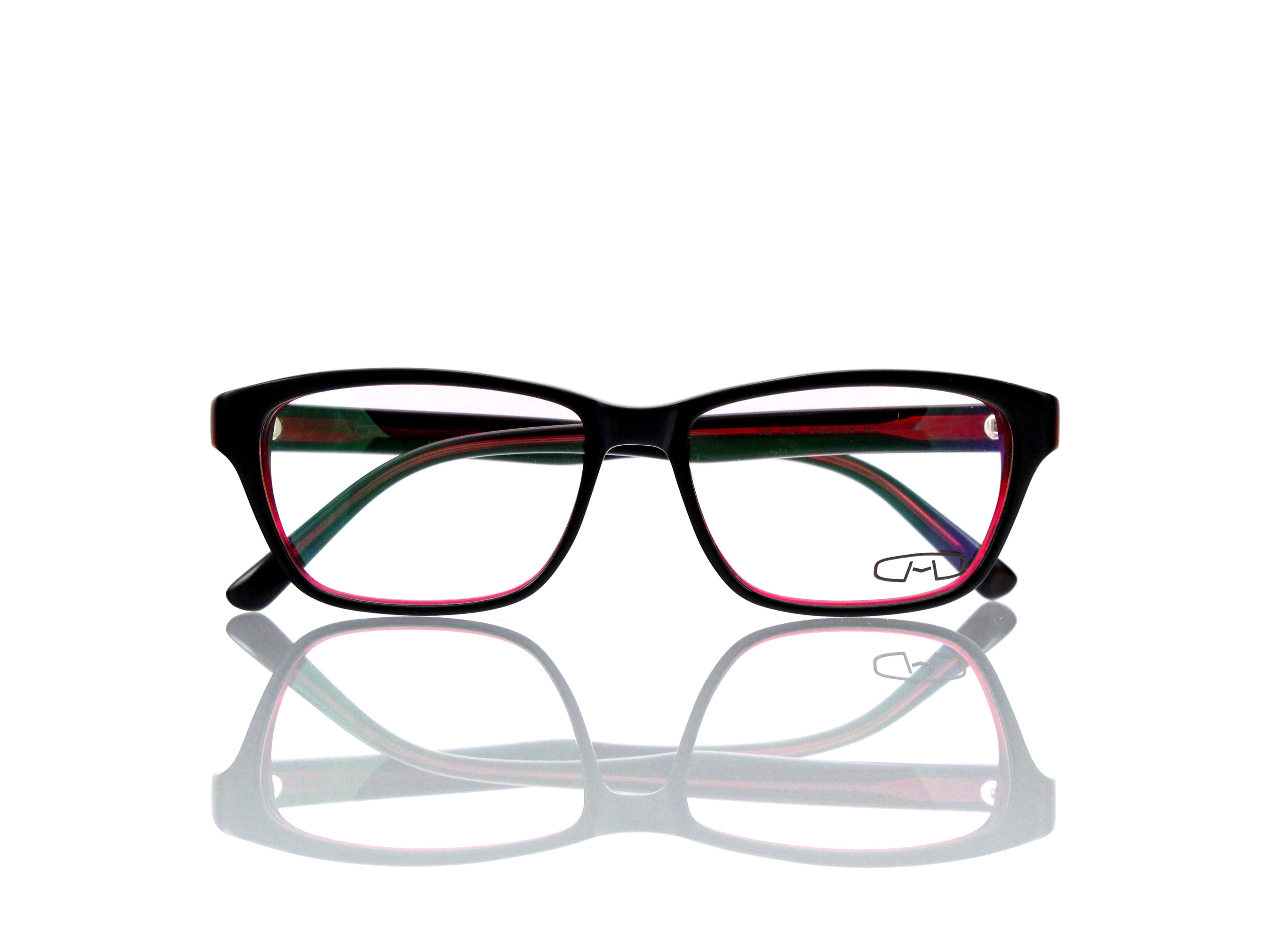 FreudenHaus Eyewear Vol. 4.24 black/red Größe 53-15 Bügellänge 135 mm