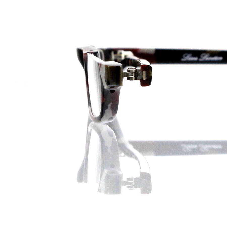 Lesca Lunetier • DL 14 • Col. 1281 • Acetat-Halb-Brillen-Fassung