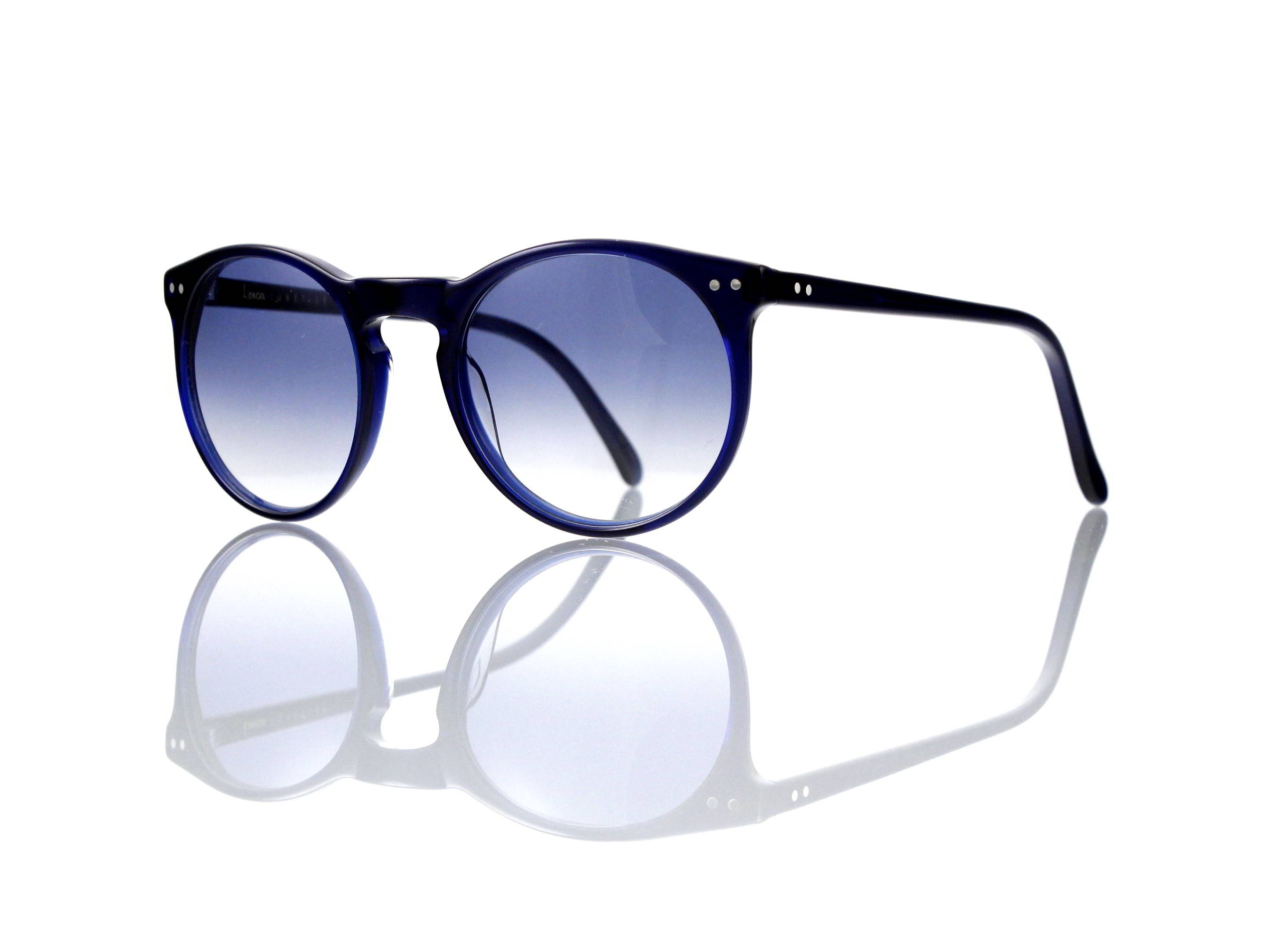Lesca Lunetier Mod. P 9 Sonne Col. 1 Größe 50-22 - 145 mm Kunststoff blaugrau verlauf