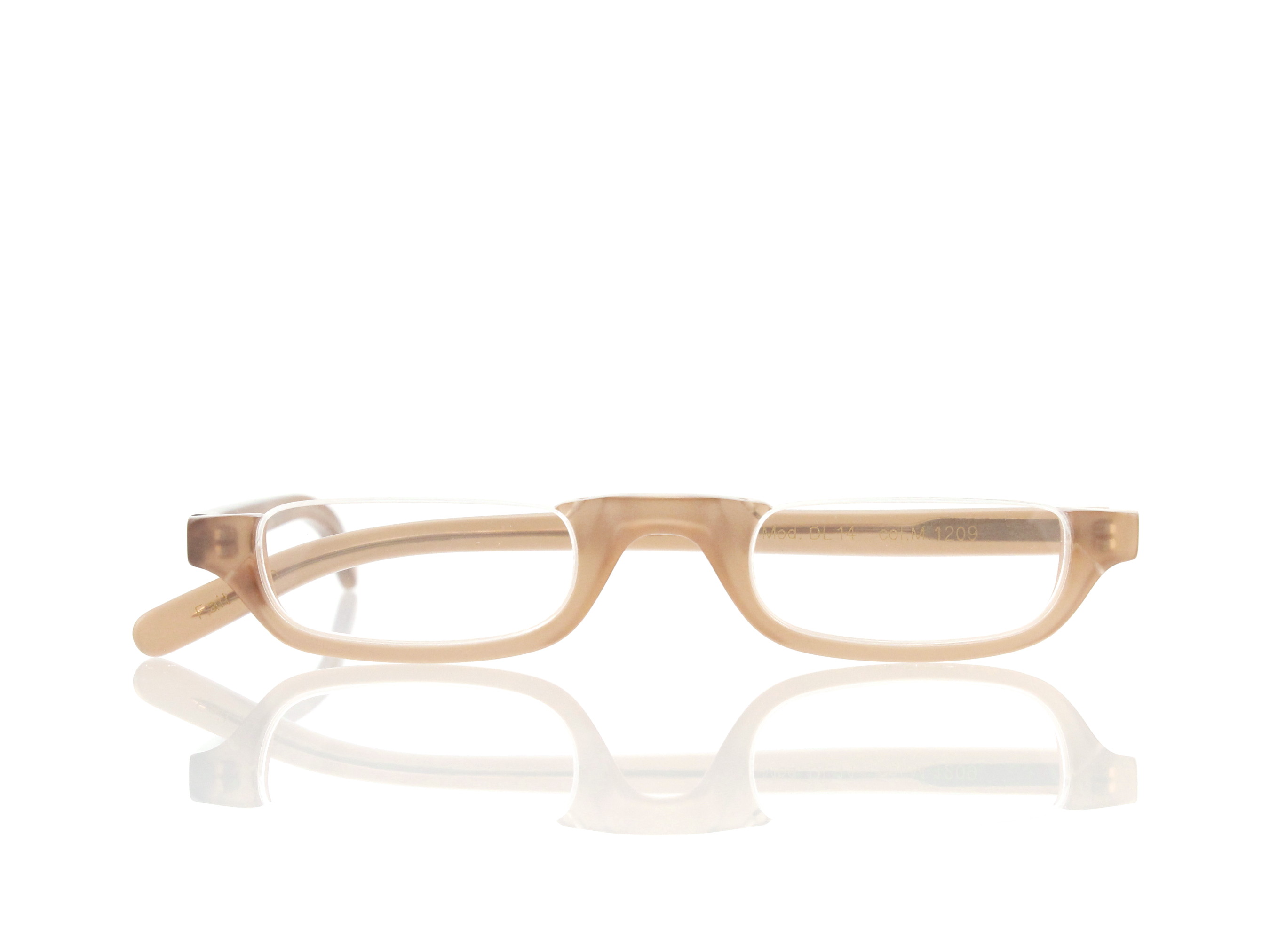 Lesca Lunetier • DL 14 • Col. M1209 • Acetat-Halb-Brillen-Fassung