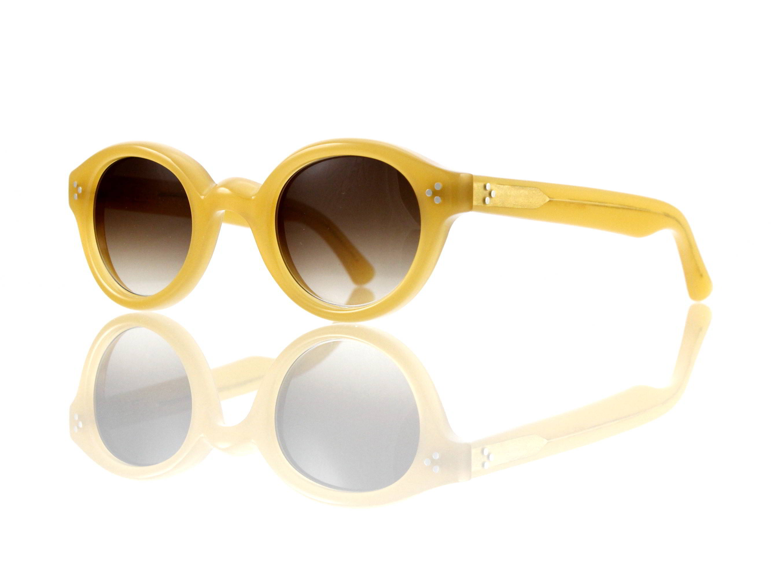 Lesca Lunetier • La Corb's • Sonnenbrille • Col. 17 • Kunststoff braun verlauf ~80-20%