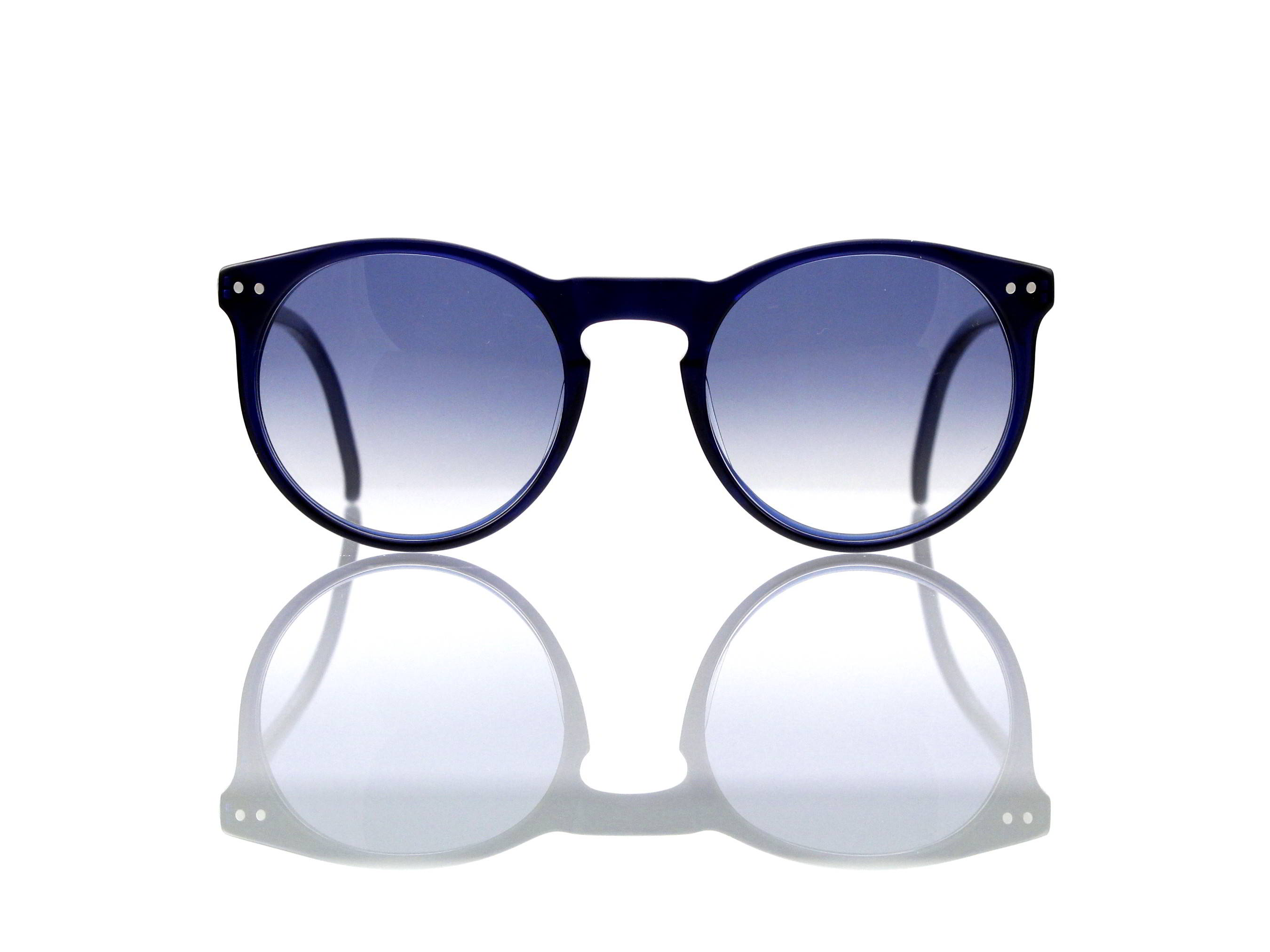 Lesca Lunetier Mod. P 9 Sonne Col. 1 Größe 50-22 - 145 mm Kunststoff blaugrau verlauf