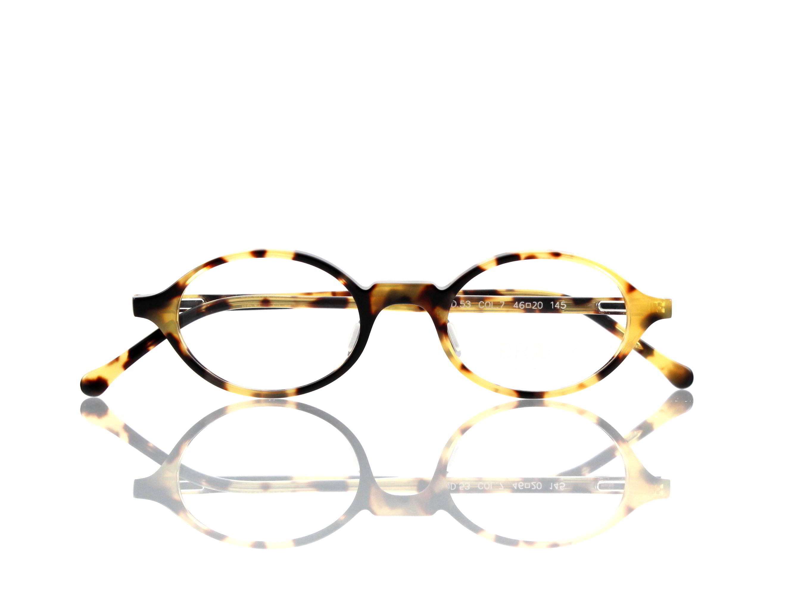 Braun Classics • Acetat • Modell 53 • F 7 • Größe 46-20-145 mm