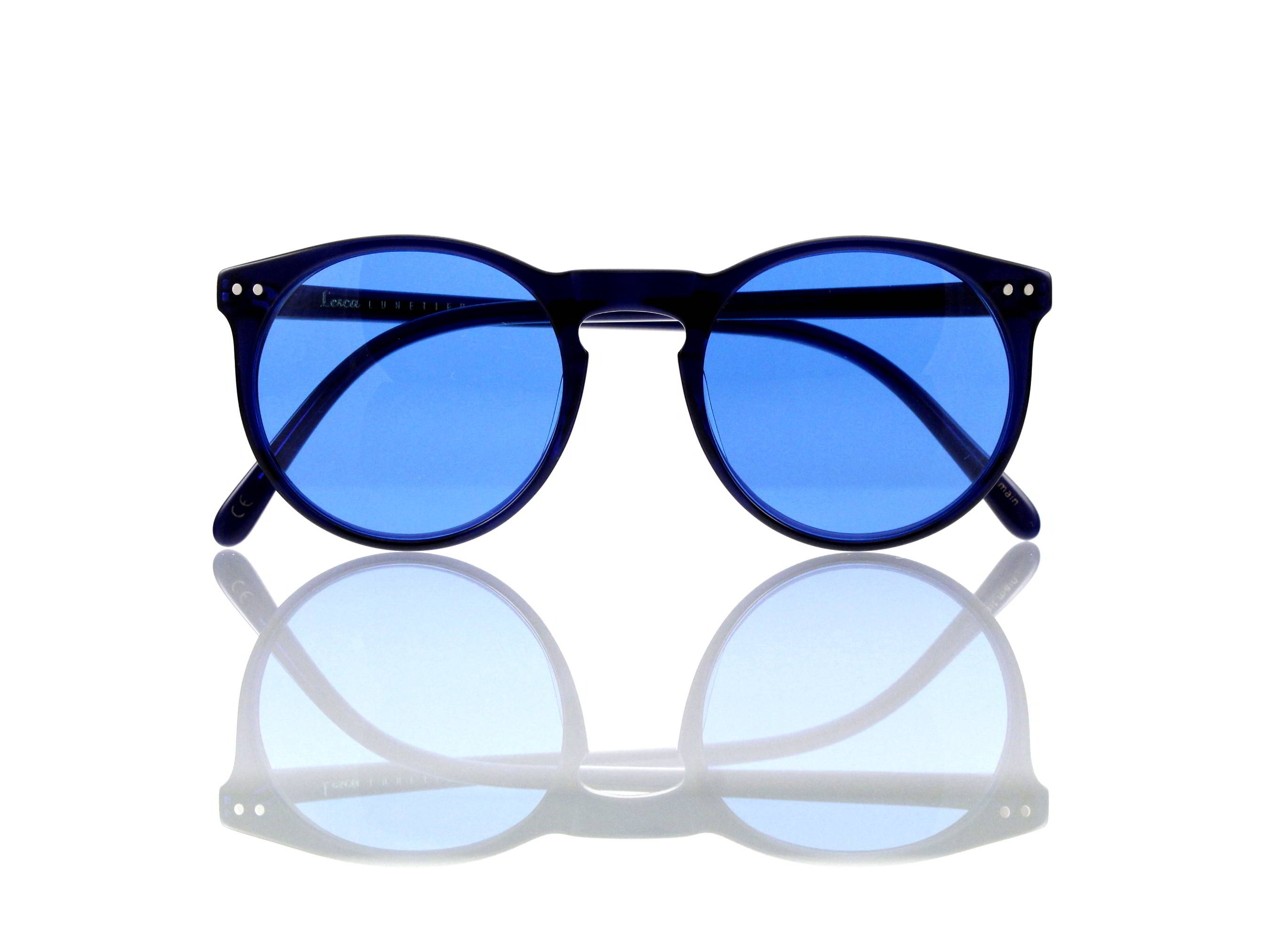 Lesca Lunetier Mod. P 9 Sonne Col. 1 Größe 50-22 - 145 mm Kunststoff blau 70%
