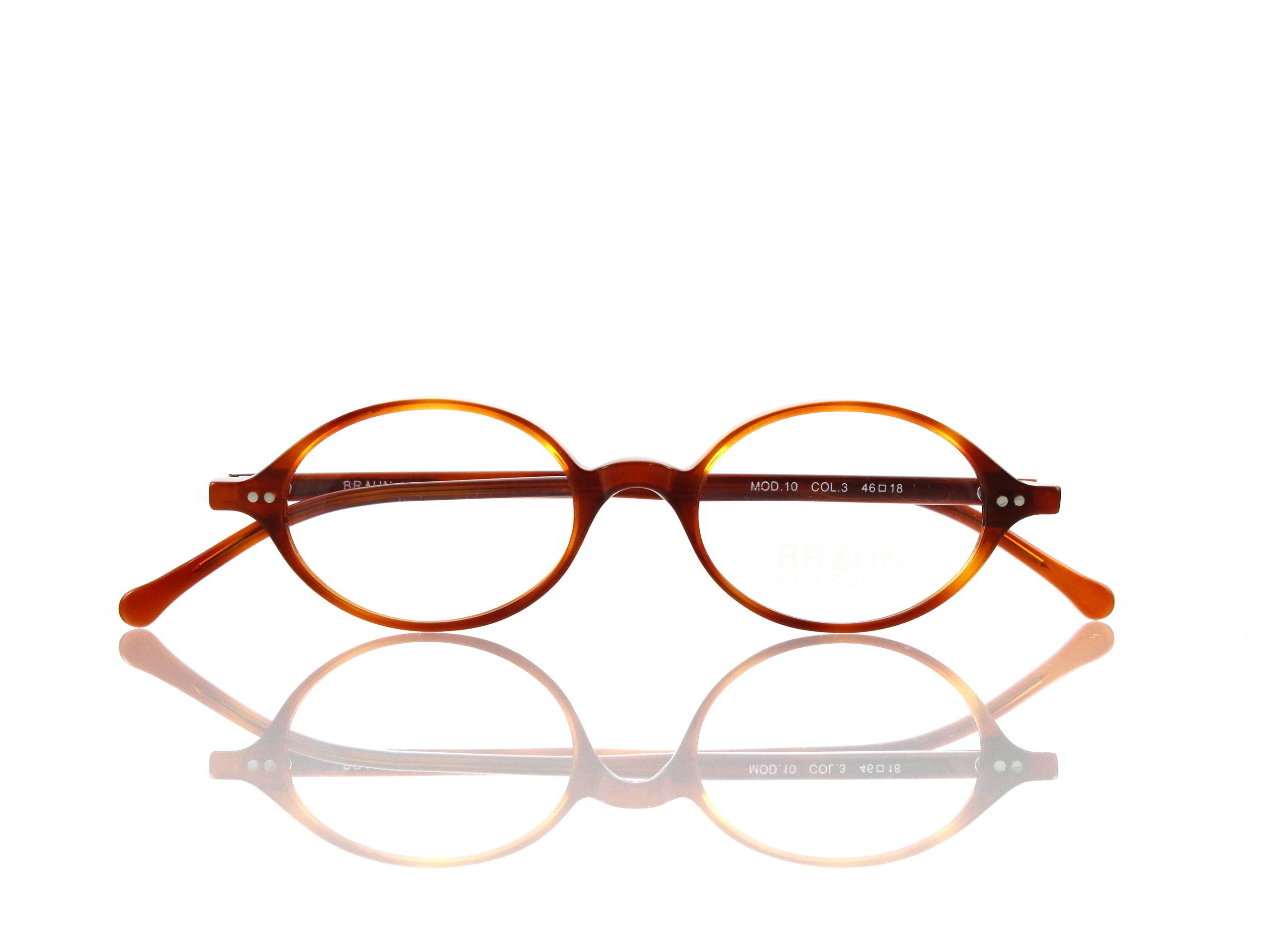 Braun Classics • Acetat • Modell 10 • F 3 • Größe 46 / 48-18-145 mm