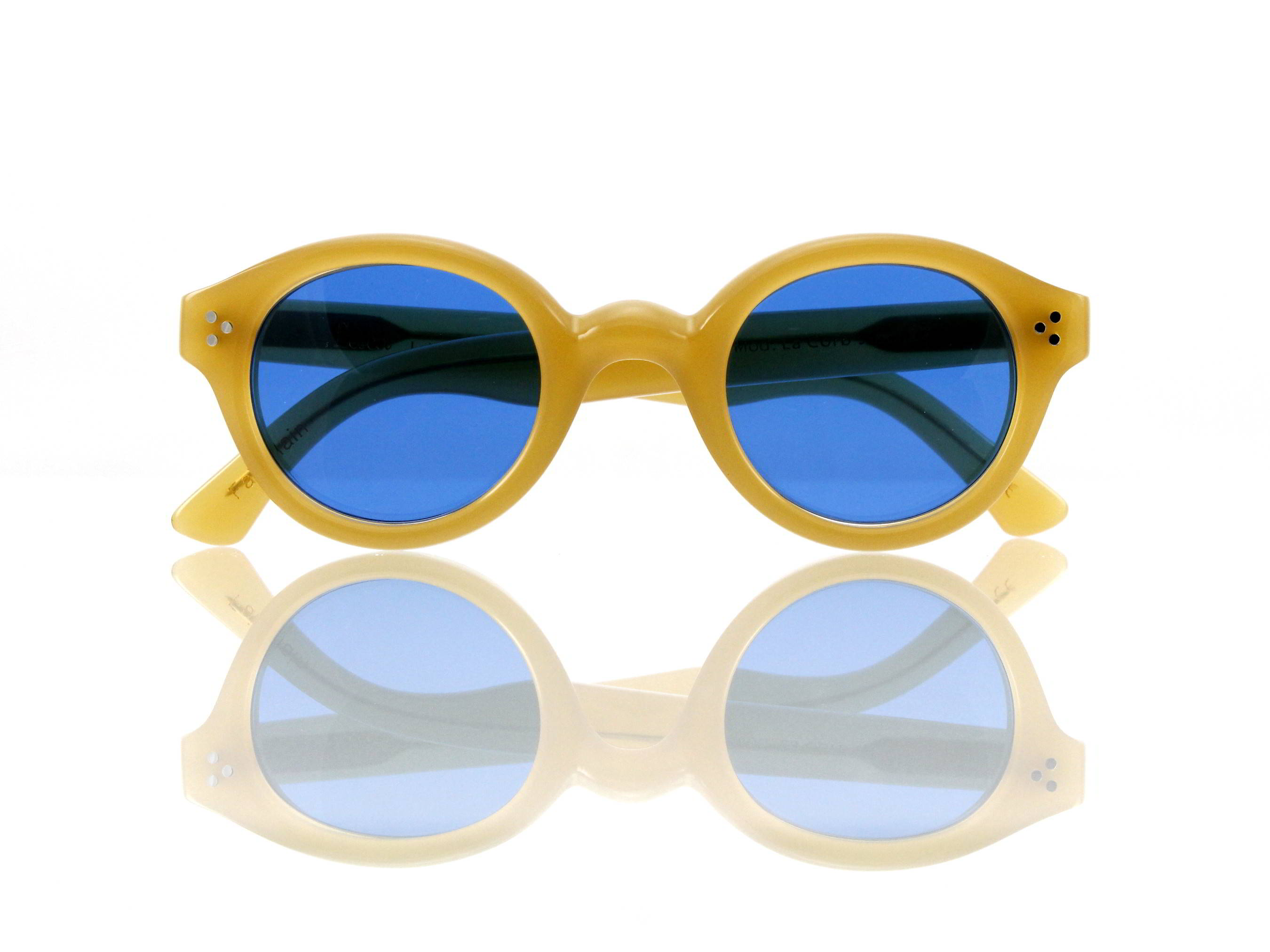Lesca Lunetier • La Corb's • Sonnenbrille • Col. 17 • Kunststoff blau 70%