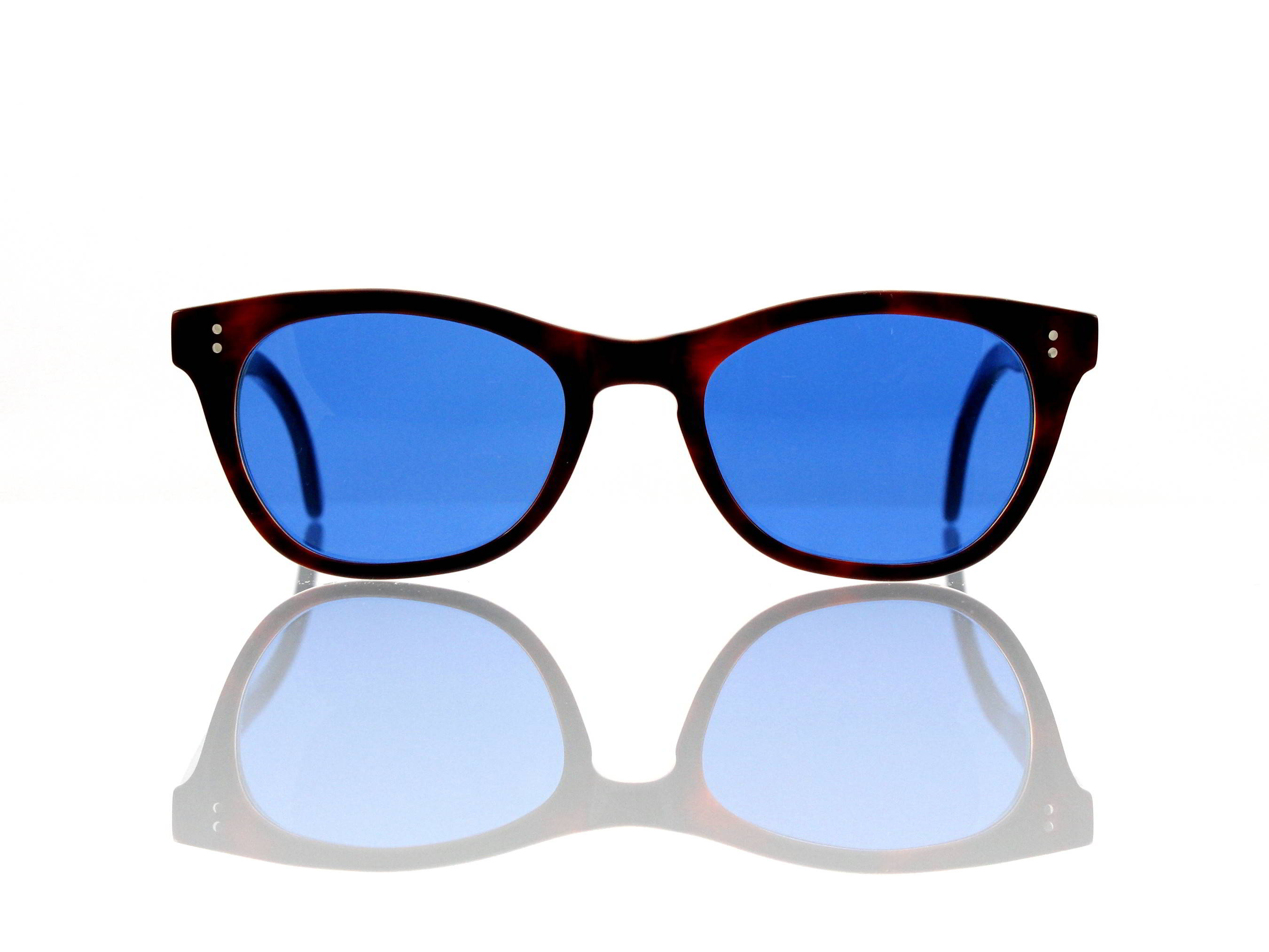 Lesca Lunetier Mod. Mathieu Sonne Col. M. 201 Größe 50-22 -145mm Kunststoff blau 70%