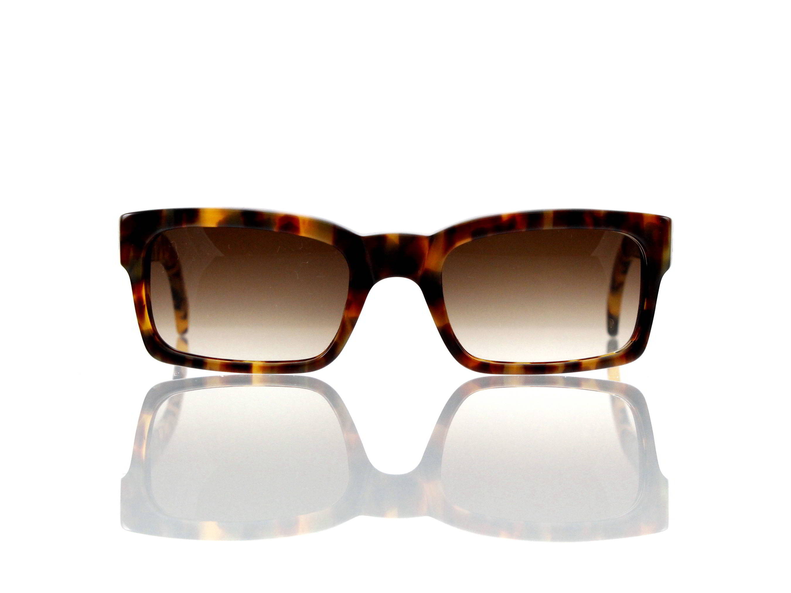 Lesca Lunetier Mod. Bauhaus Sonne Col. 4 Größe 51-19 - 145mm Kunststoff braun verlauf