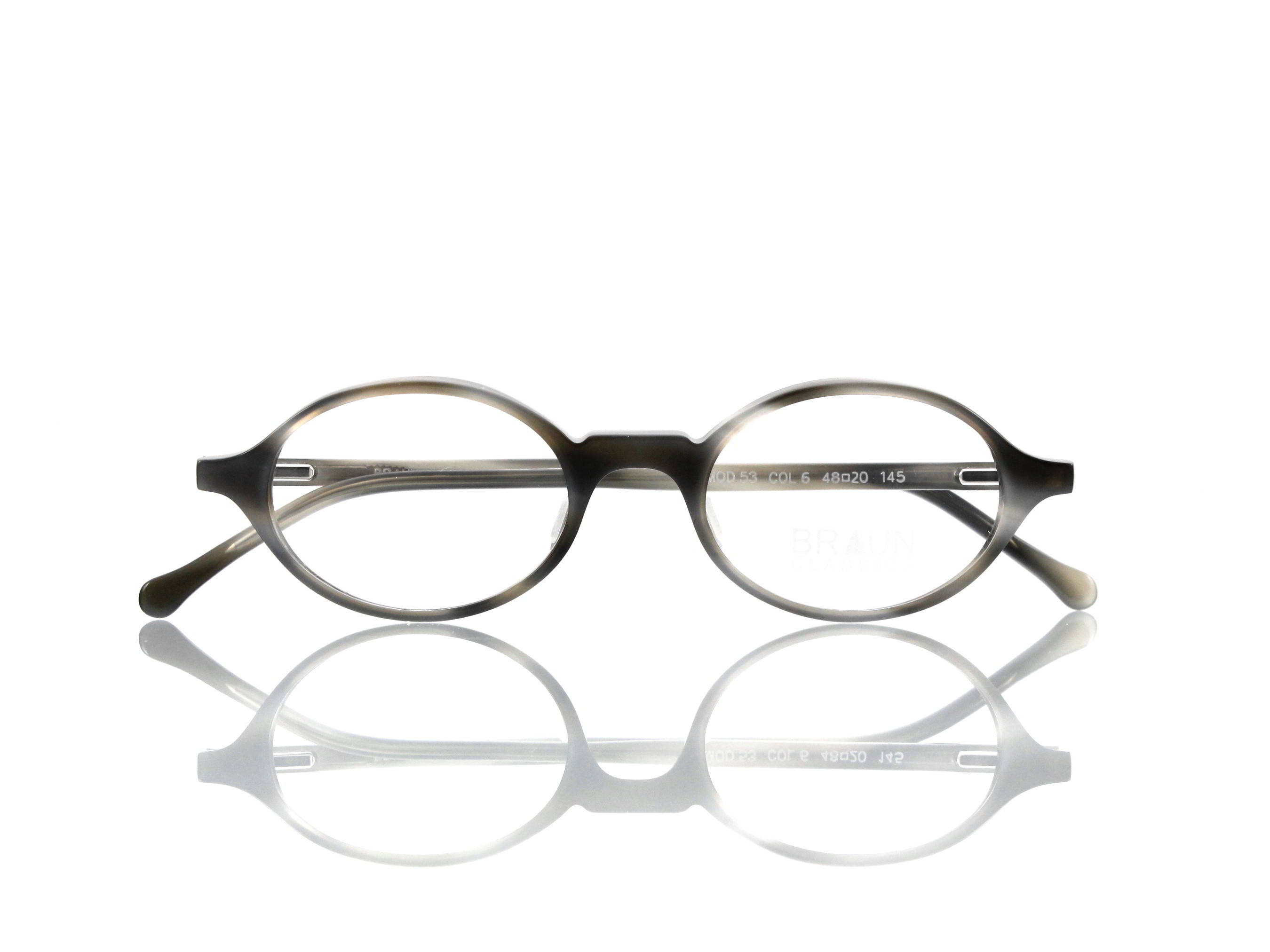 Braun Classics • Acetat • Modell 53 • F 6 • Größe 46-20-145 mm