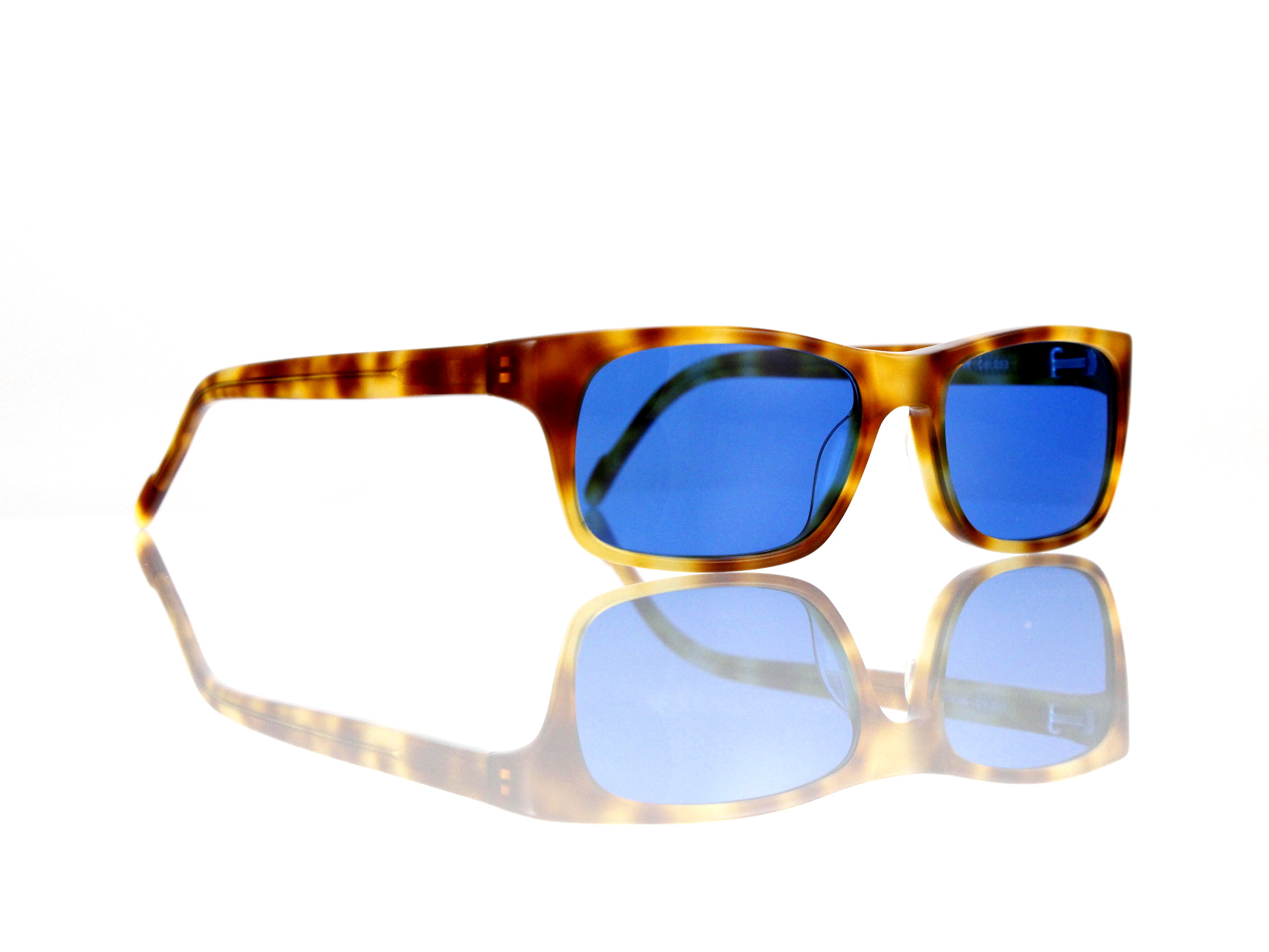 Lesca Lunetier Mod. Sunny Sonne „Original Vintage“ Col. 053 blau ~70% Kunststoff