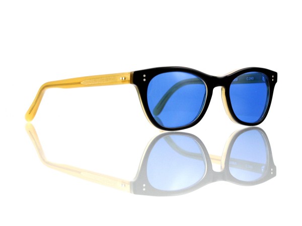 Lesca Lunetier Mod. Mathieu Sonne Col. C 240 Größe 50-22 -145mm Kunststoff blau 70%