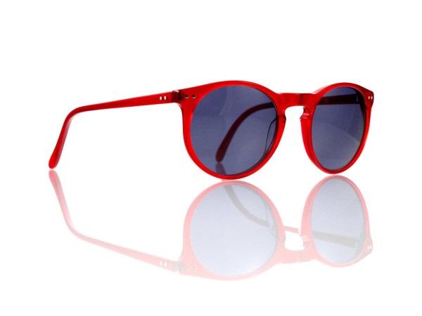Lesca Lunetier Mod. P 9 Sonne Col. rot Größe 50-22 - 145 mm Kunststoff blaugrau 85%