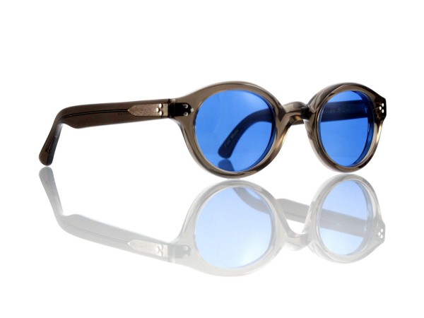 Lesca Lunetier • La Corb's • Sonnenbrille • Col. Grey • Kunststoff blau 70%