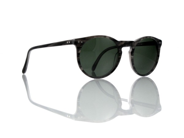 Lesca Lunetier Mod. P 9 Sonne Col. 2 Größe 50-22 - 145 mm Kunststoff „Ray Ban“ G 15 graugrün 85%