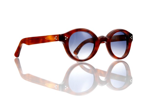 Lesca Lunetier • La Corb's • Sonnenbrille • Col. 053 • Kunststoff graublau verlauf ~80-20%