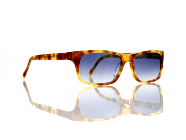 Lesca Lunetier Mod. Sunny Sonne „Original Vintage“ Col. 053 grau blau verlauf Kunststoff